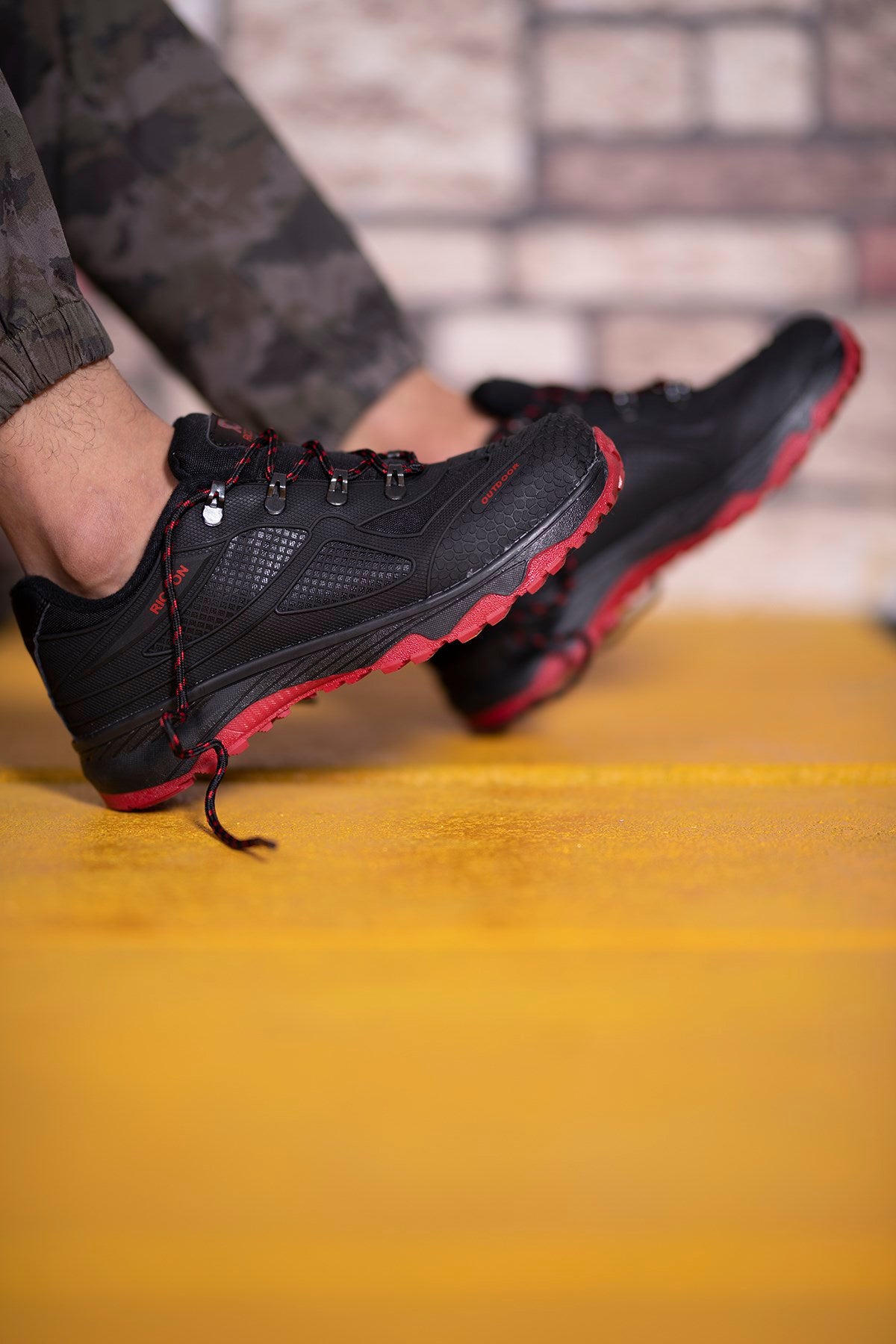 Riccon Unisex 3D Rubber Trekhakiking Ayakkabı 0012