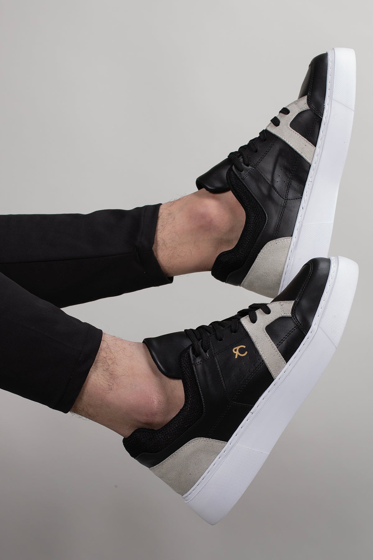 Riccon Njord Unisex Sneaker 00123500 Siyah Gri