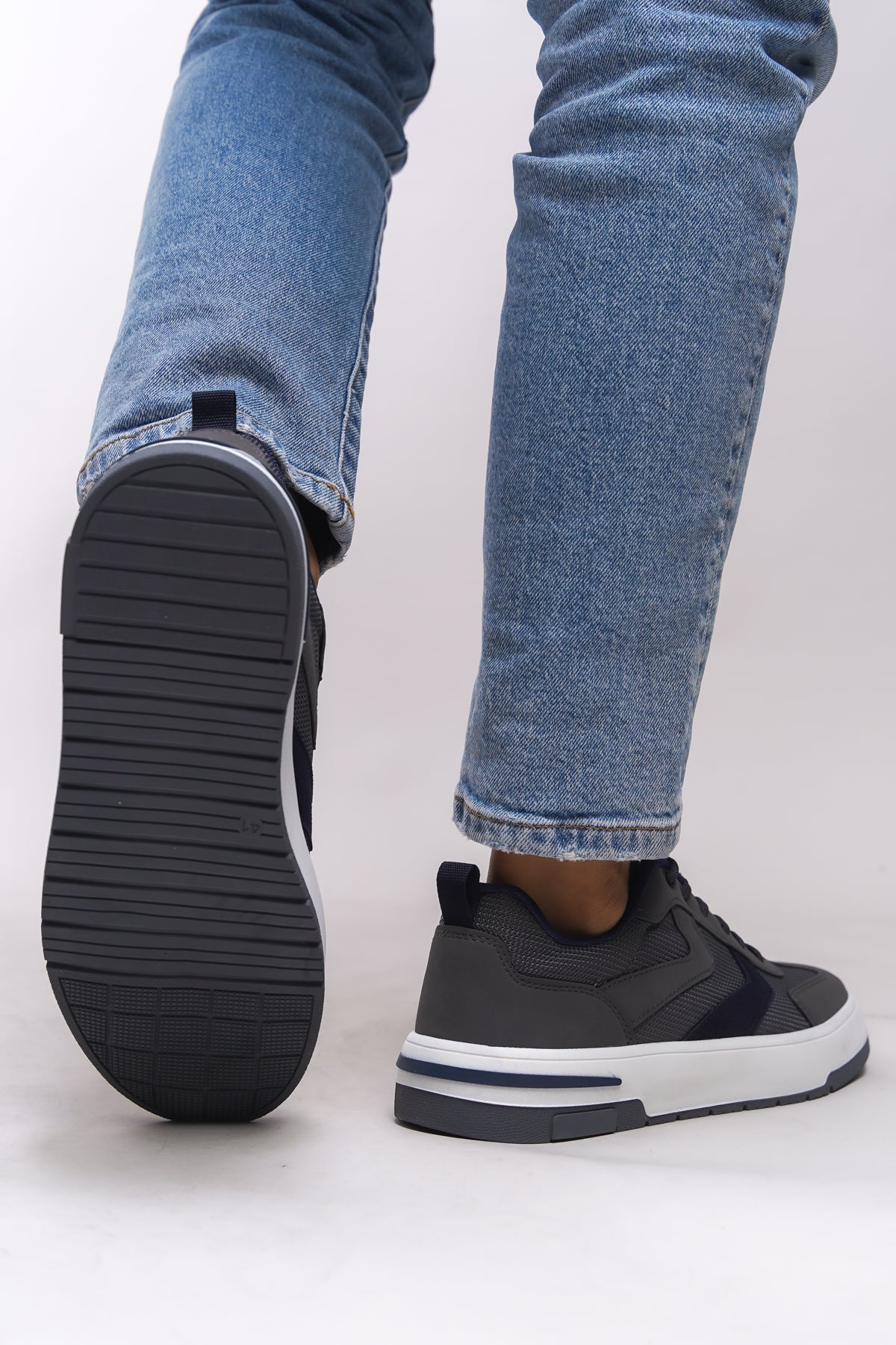Riccon Nichduil Erkek Sneaker 0012985 Füme Lacivert