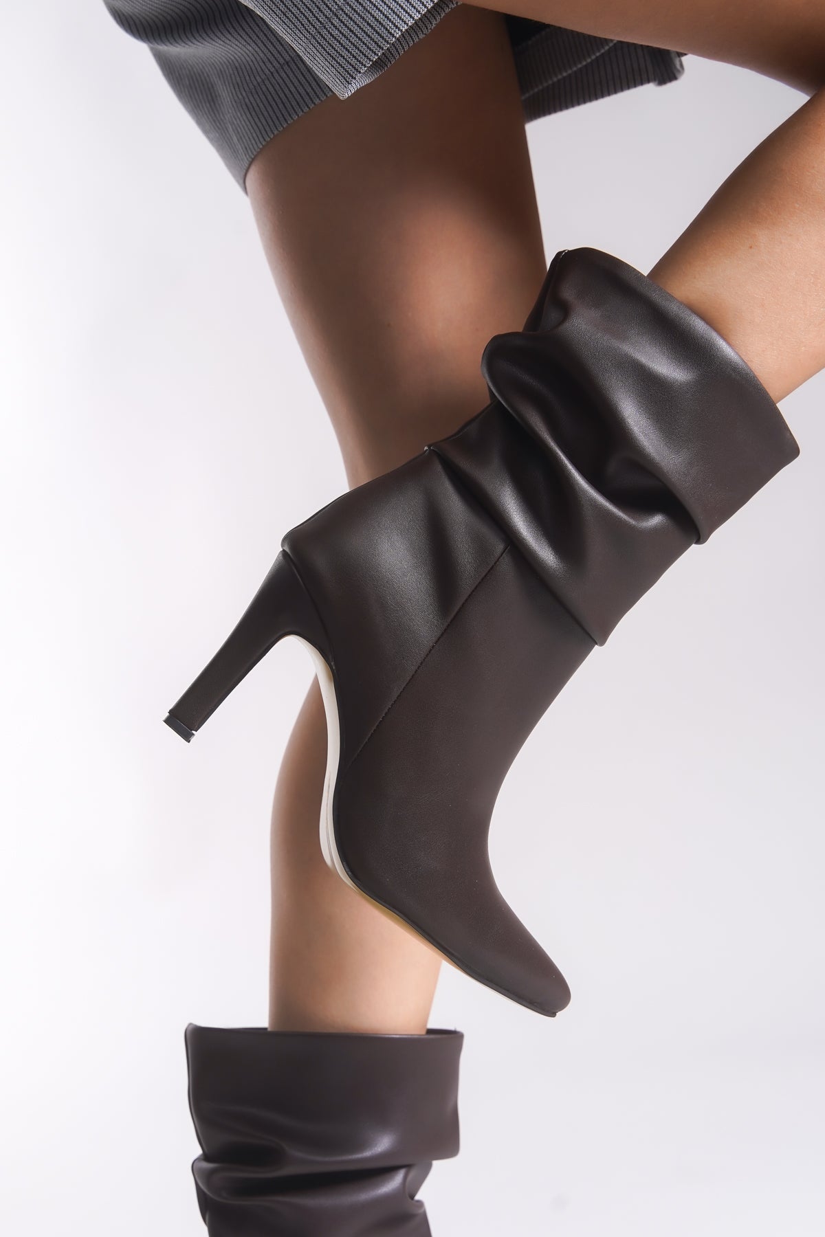 Riccon Lesxipha Kadın Körüklü Kısa Çizme 0012203