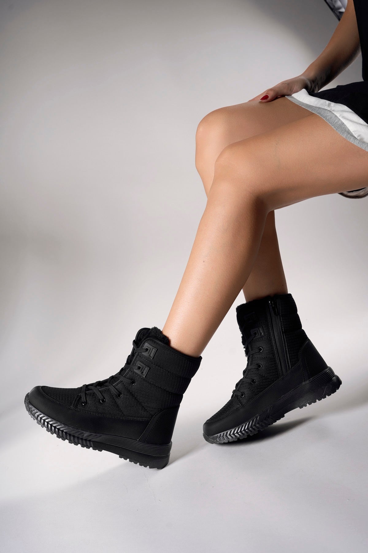 Riccon Niopiq Kadın Fermuarlı Kar Botu 0012815