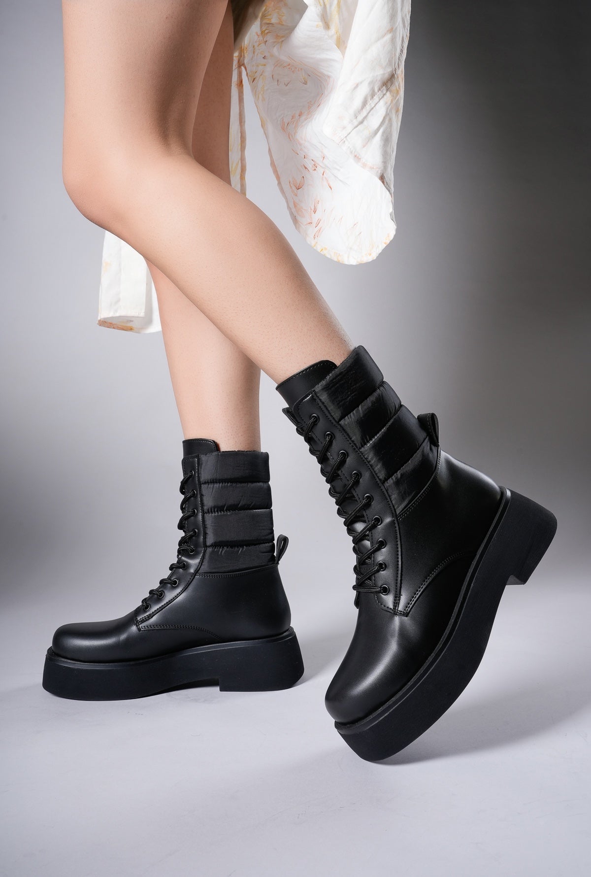 Riccon Thelsrius Kadın Bot 0012454 Siyah Cilt