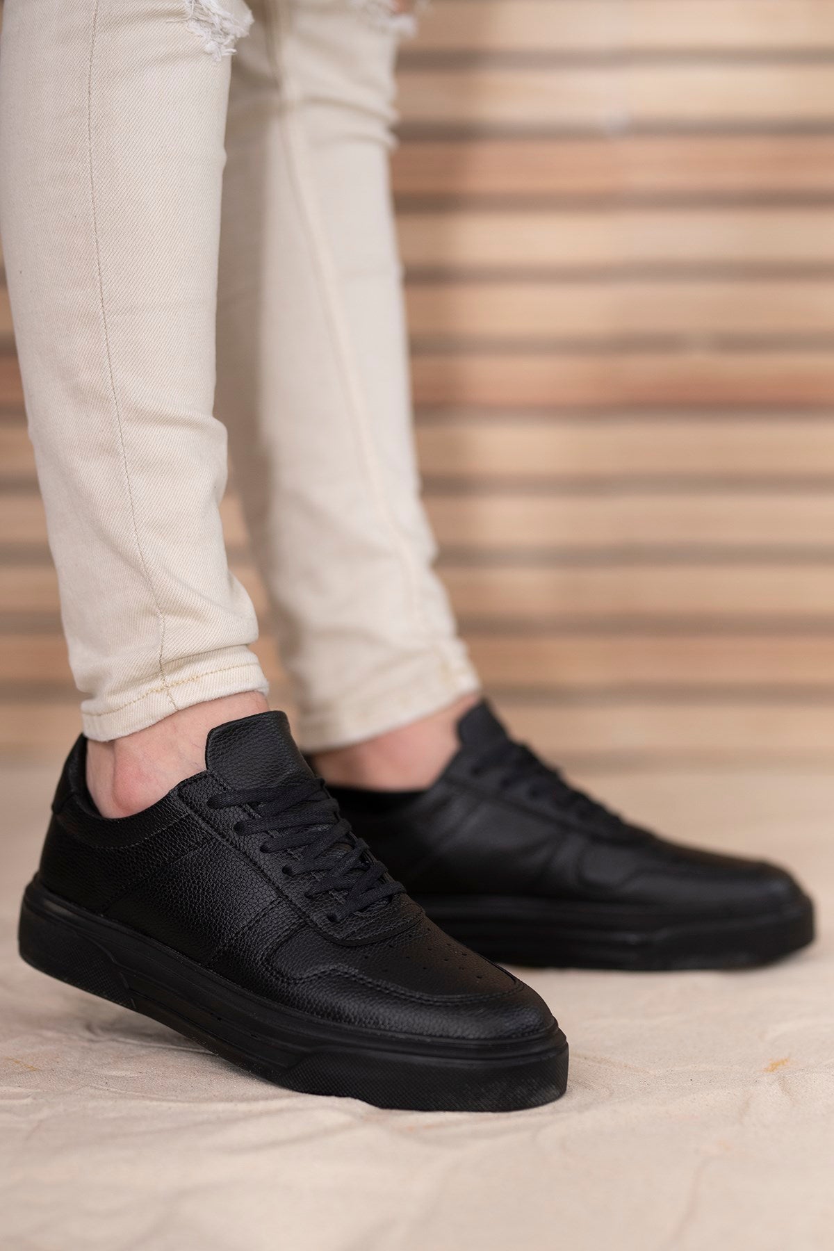 Riccon Erkek Sneaker 0012209 Siyah Siyah