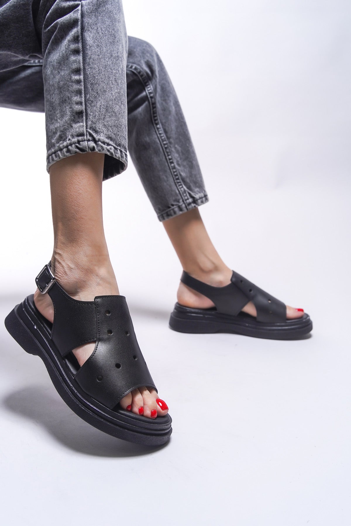 Riccon Alyyeth Kadın Sandalet 0012212