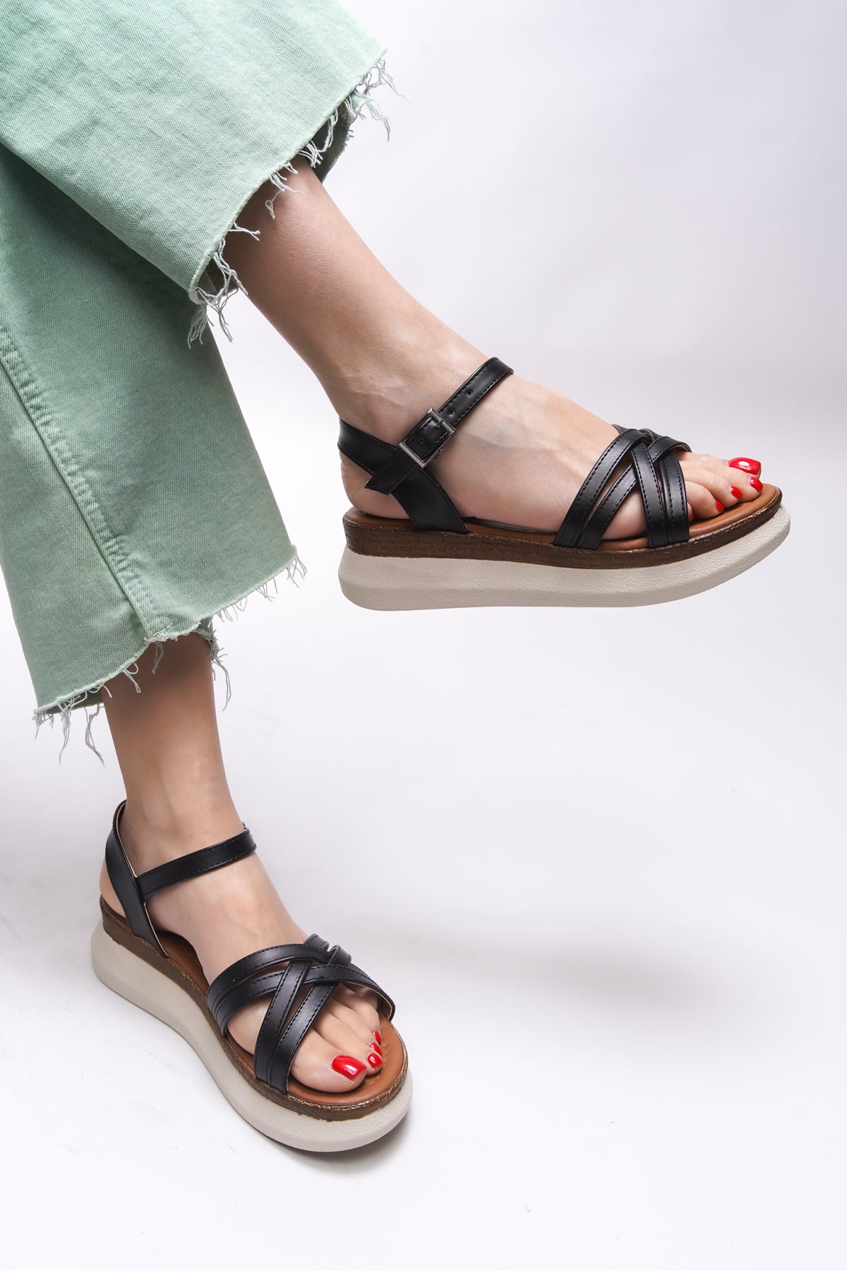 Riccon Quelartha Kadın Sandalet 0012601