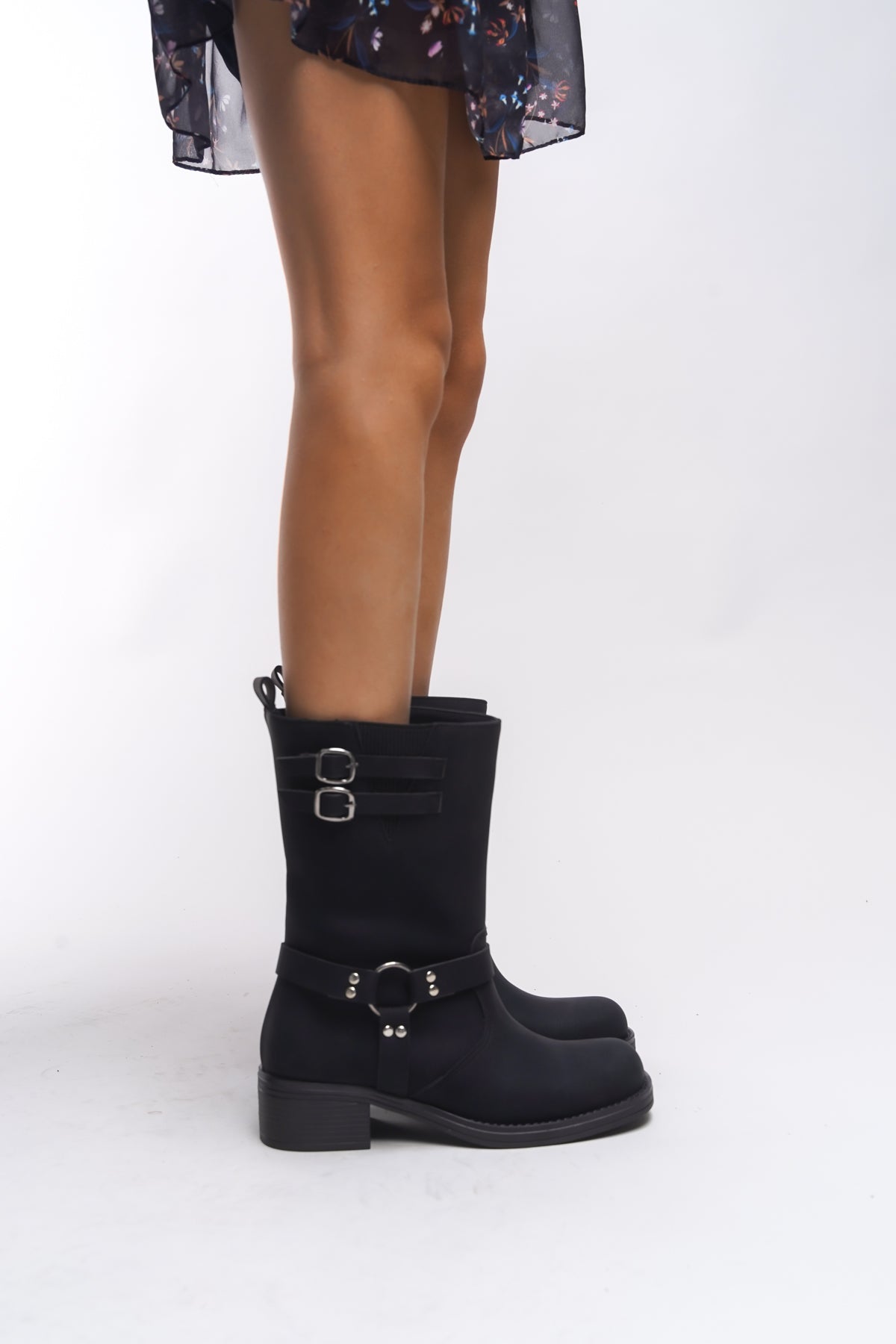 Riccon Galmicca Kadın Toka Detaylı Kısa Çizme 00123022