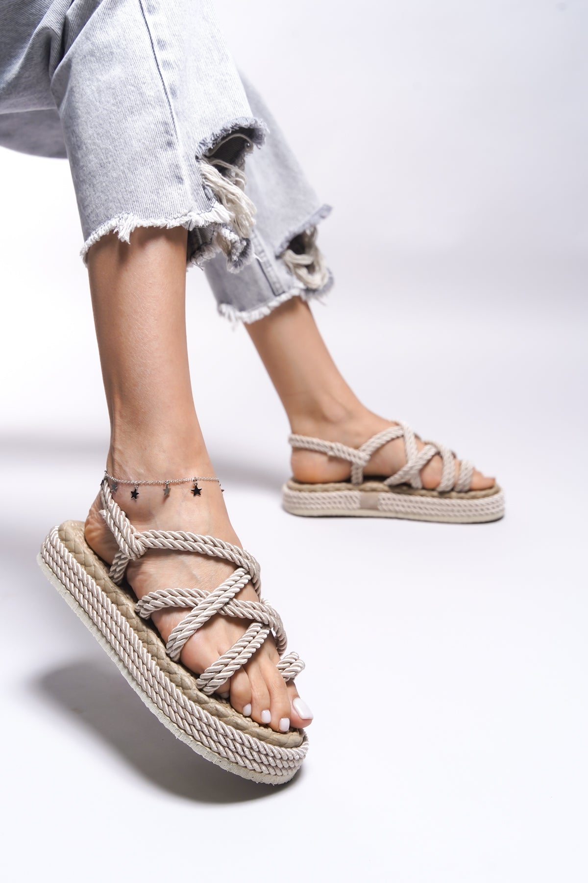 Riccon Edlivren Kadın Sandalet 0012101