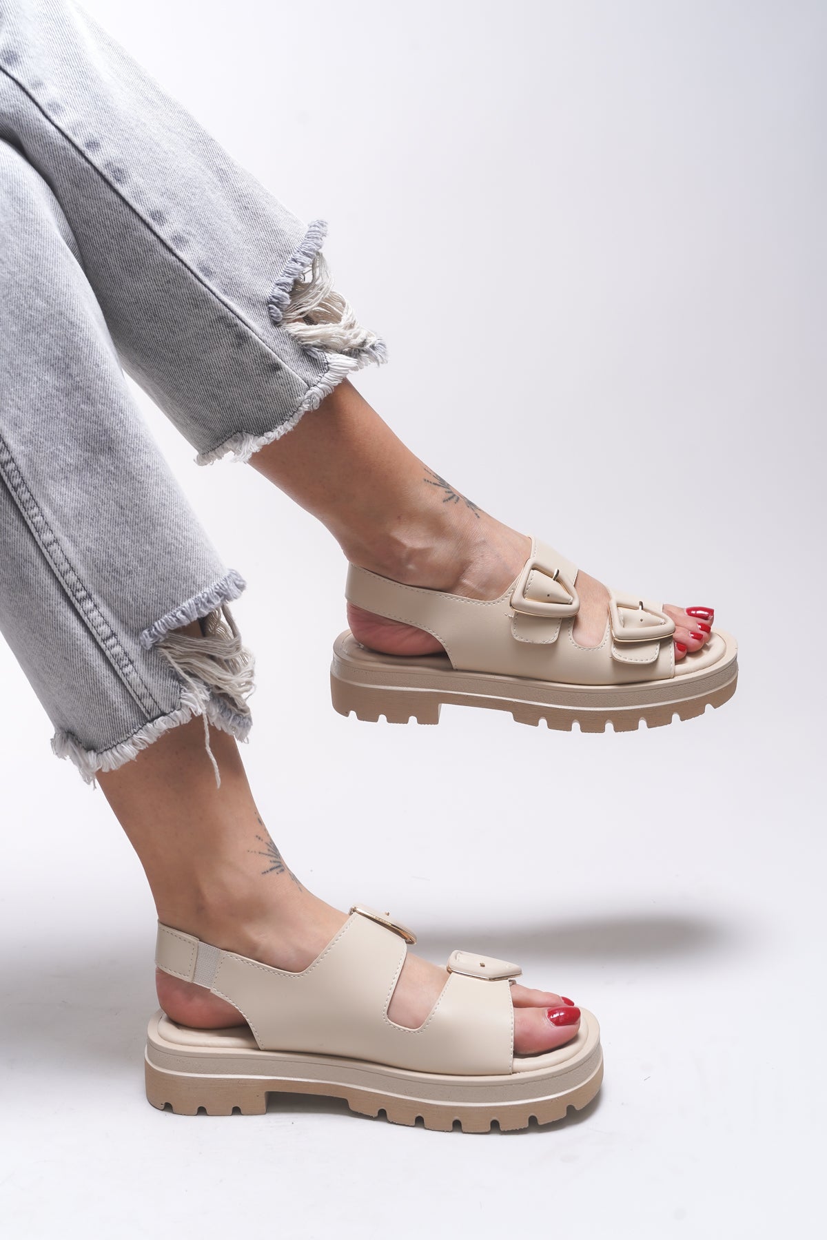 Riccon Heillarue Kadın Sandalet 0012772