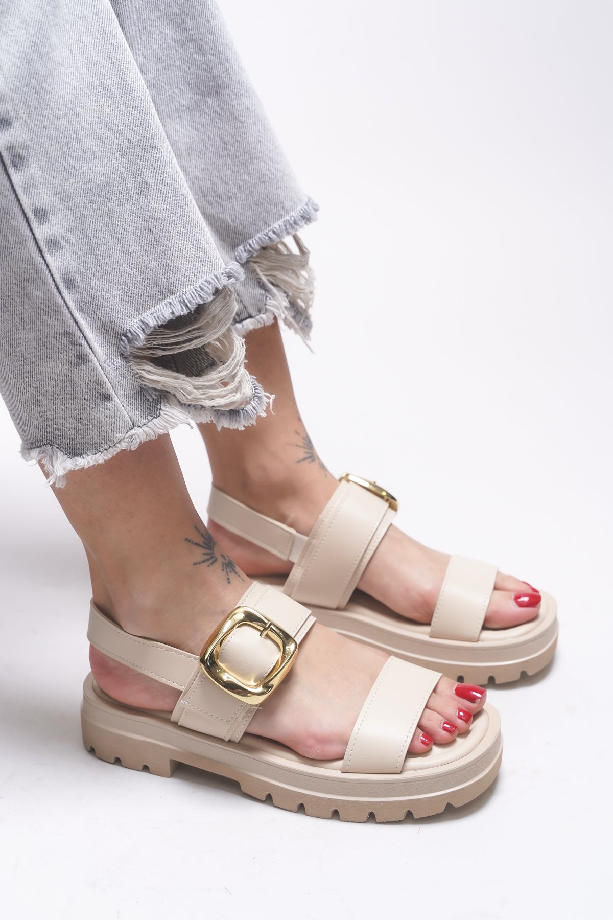 Riccon Emilthana Kadın Sandalet 0012773