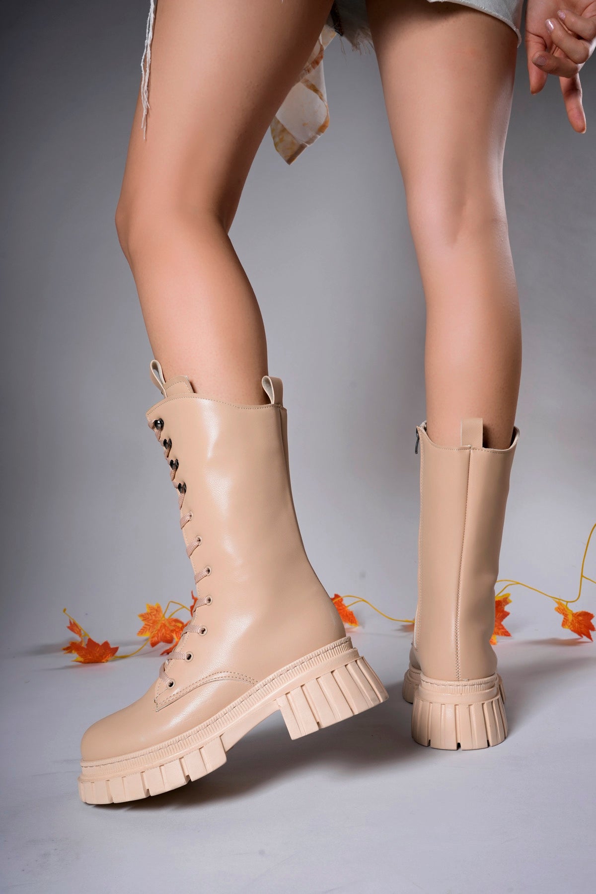 Riccon Tuilinnel Kadın Diz Altı Çizme 00121402