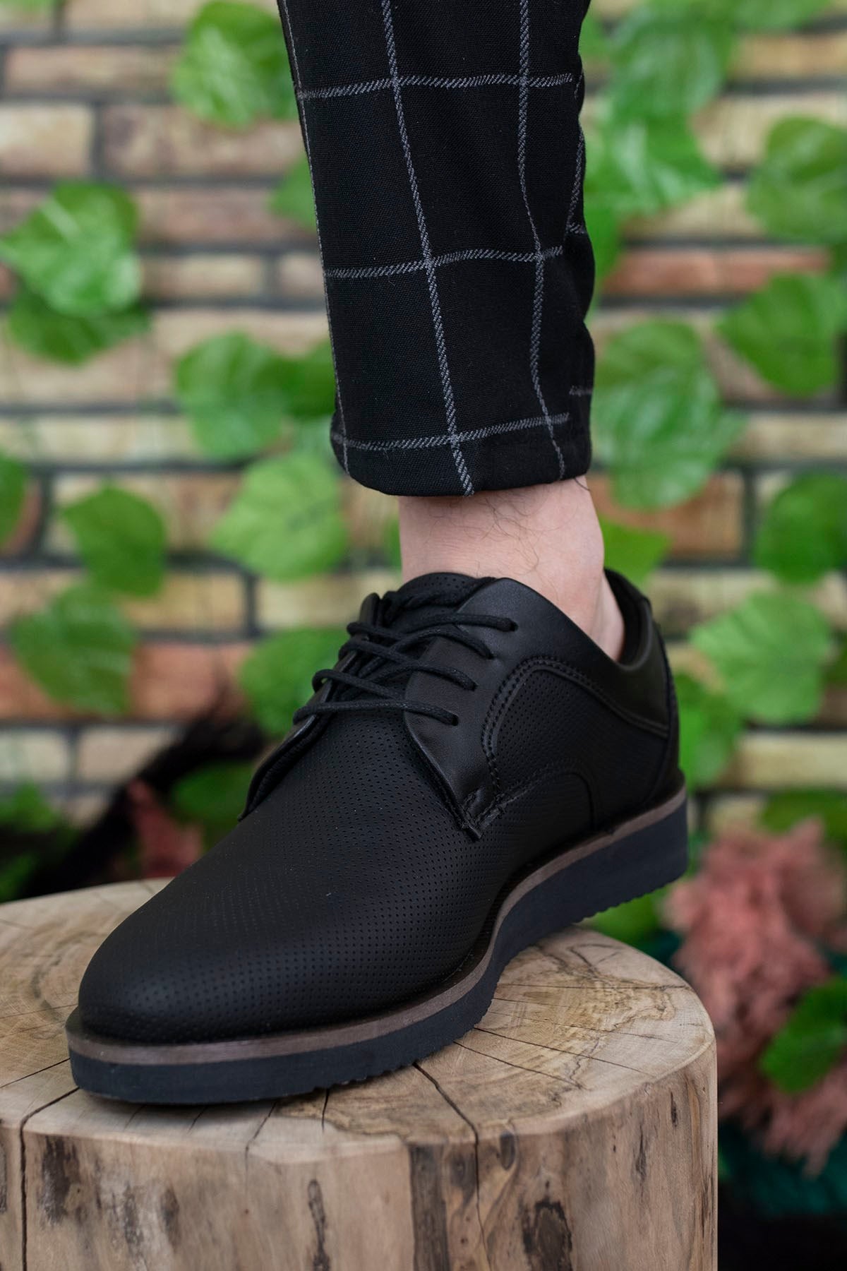 Riccon Erkek Casual Ayakkabı 0012192 Siyah Baskılı