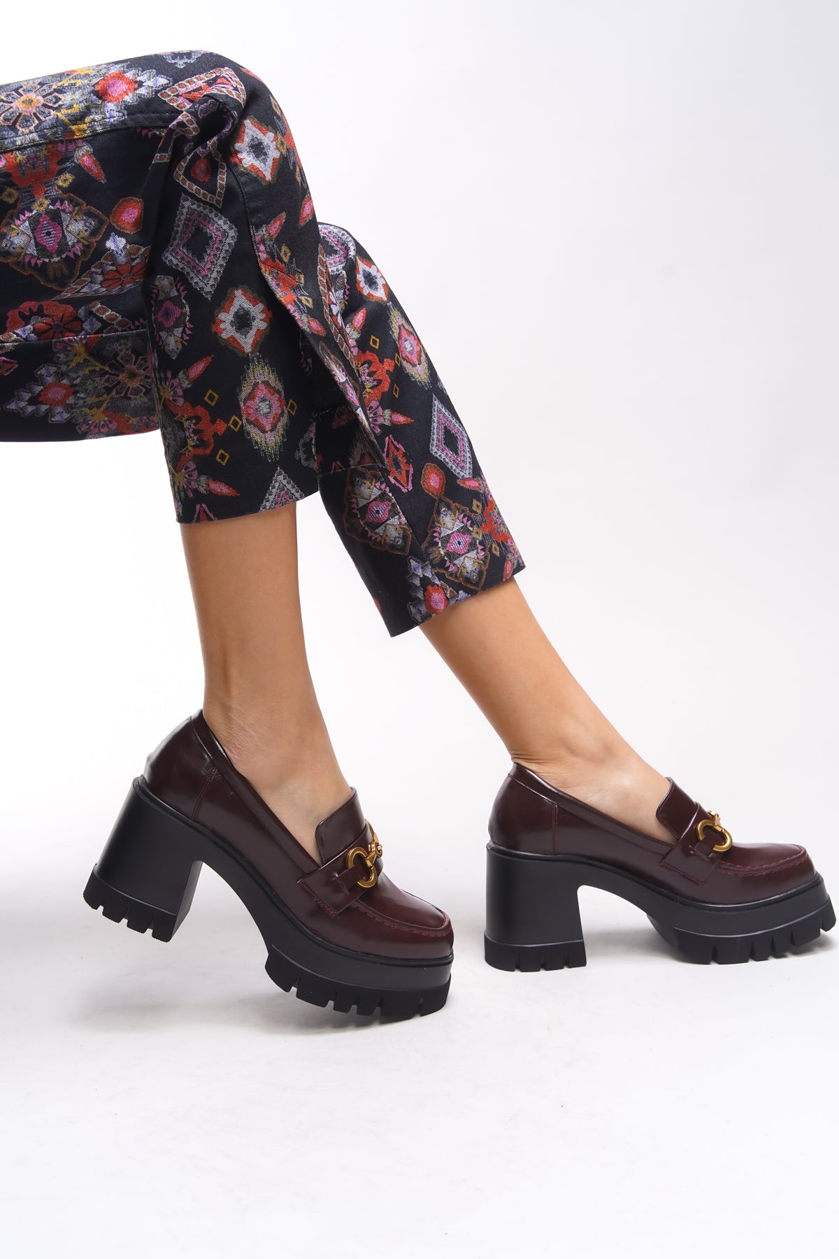 Riccon Ivofaelor Kadın Topuklu Loafer 00121520