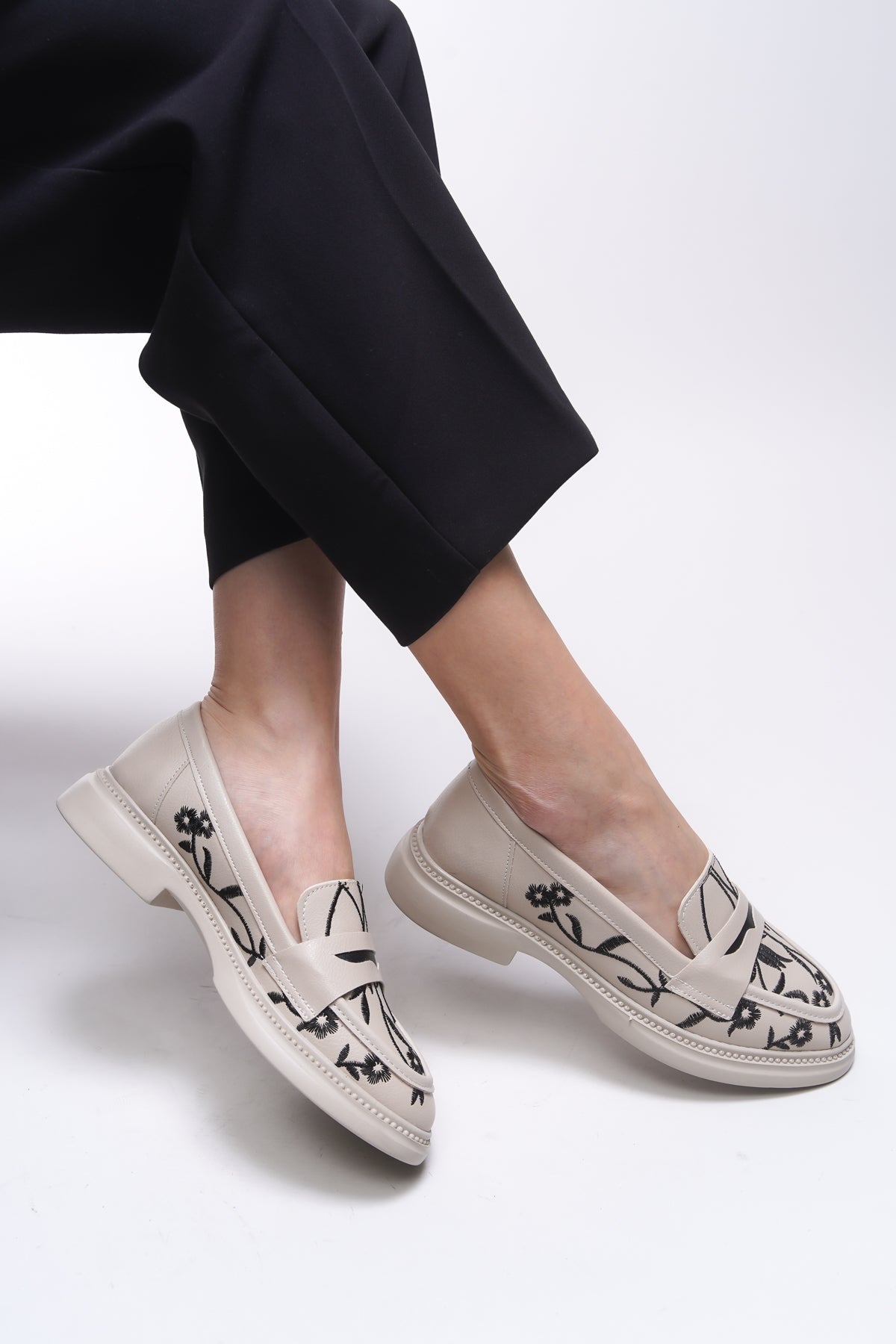 Riccon Safthaela Kadın Loafer 0012452