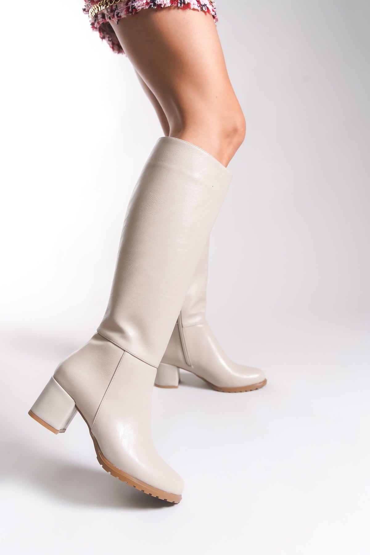 Riccon Kadın Diz Altı Çizme 0012504