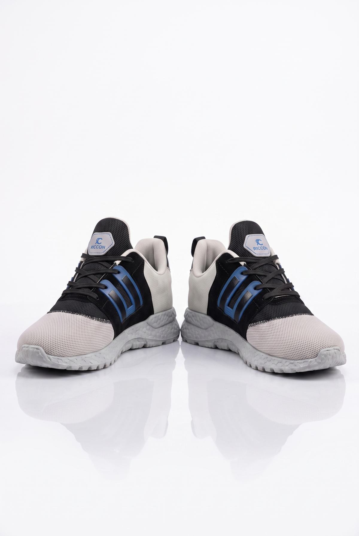 Riccon Caildaer Erkek Sneaker 0012083 Gri Siyah Saks