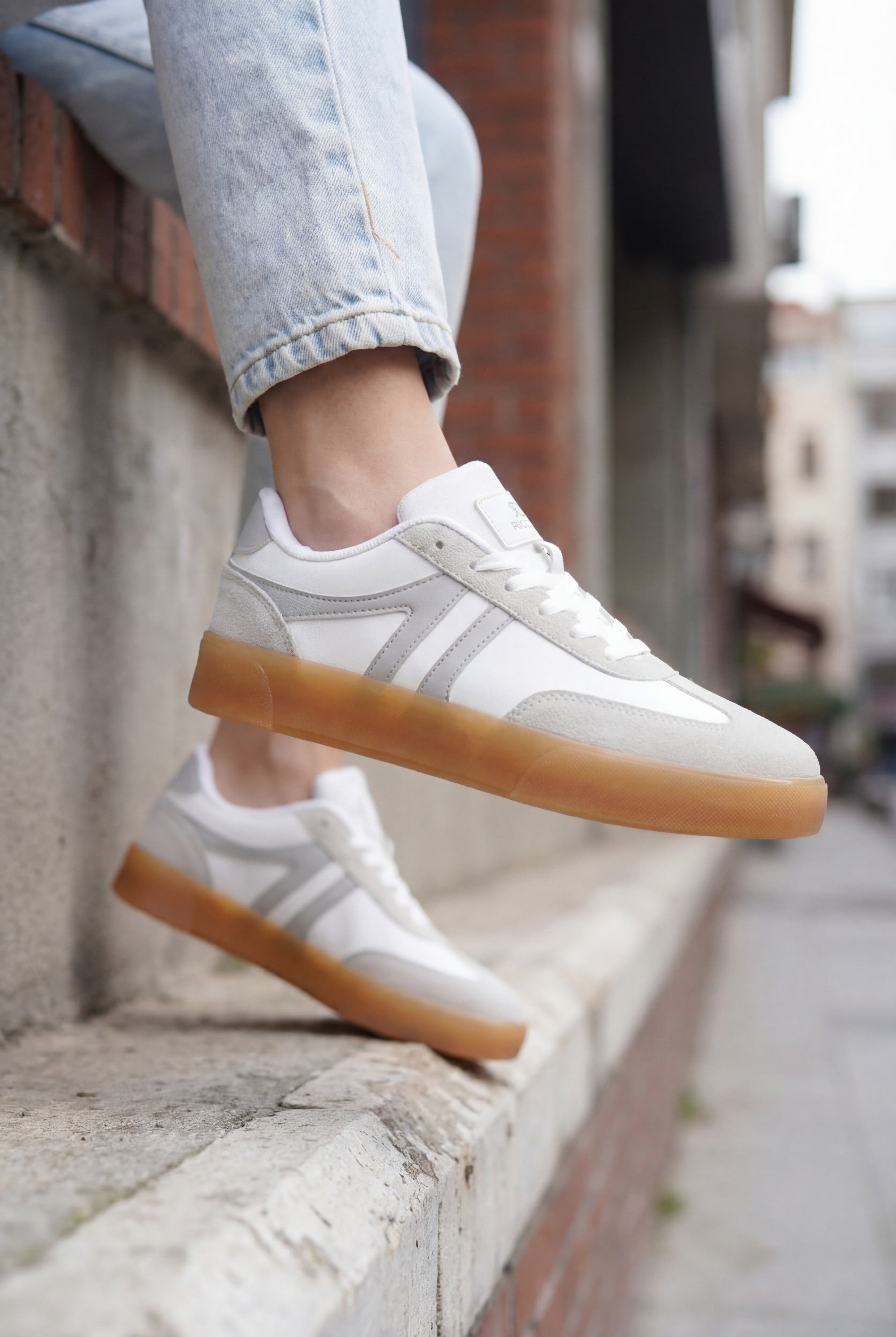 Riccon Unisex Sneaker 001245 Beyaz Beyaz