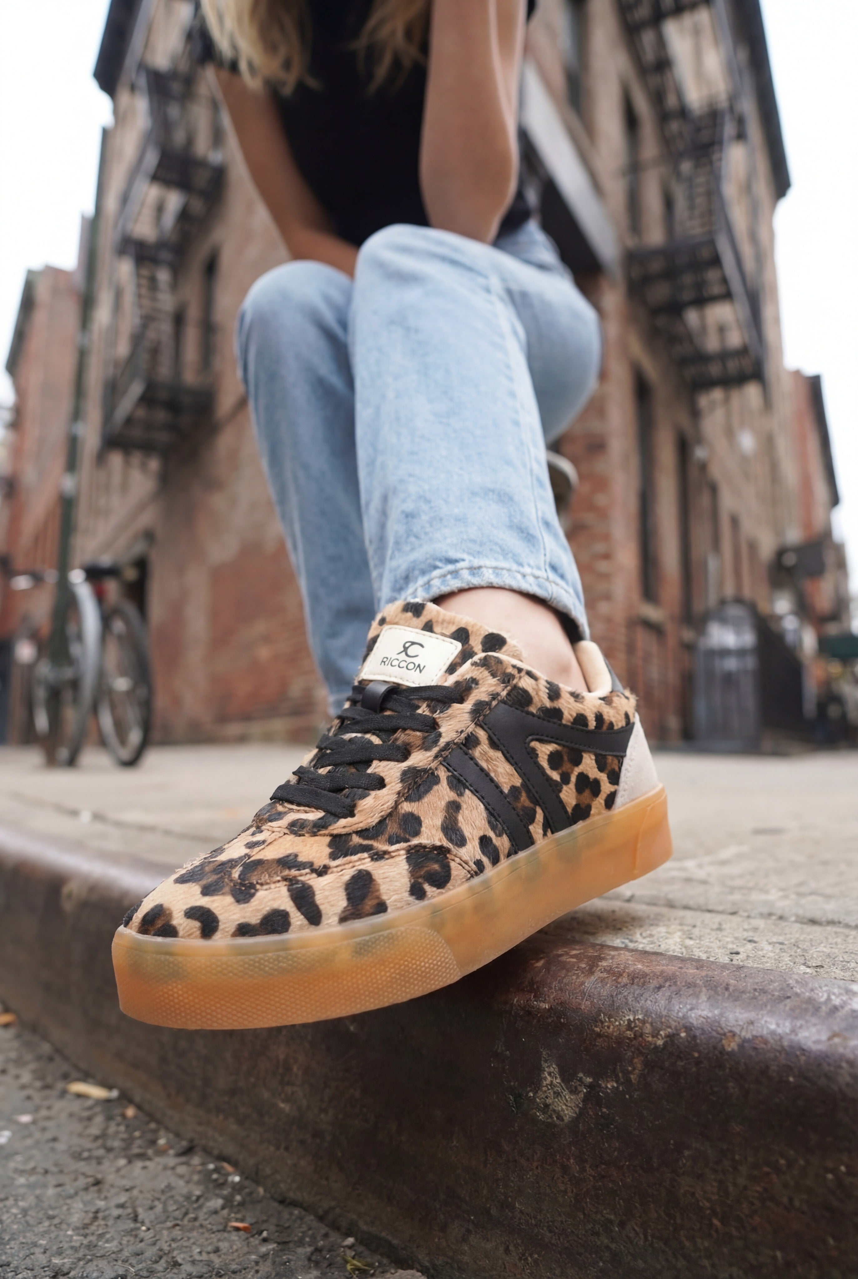 Riccon Unisex Sneaker 001245 Leopar