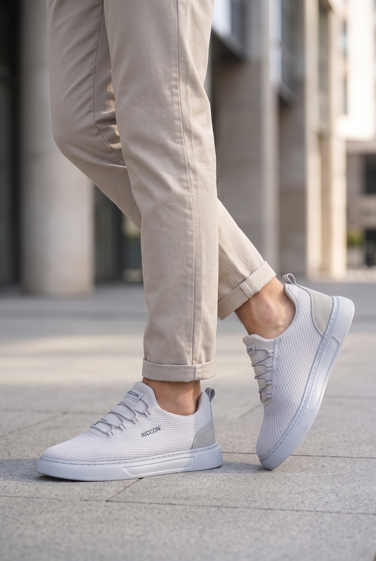 Riccon Wymdeyr Erkek Sneaker 0012217 Buz