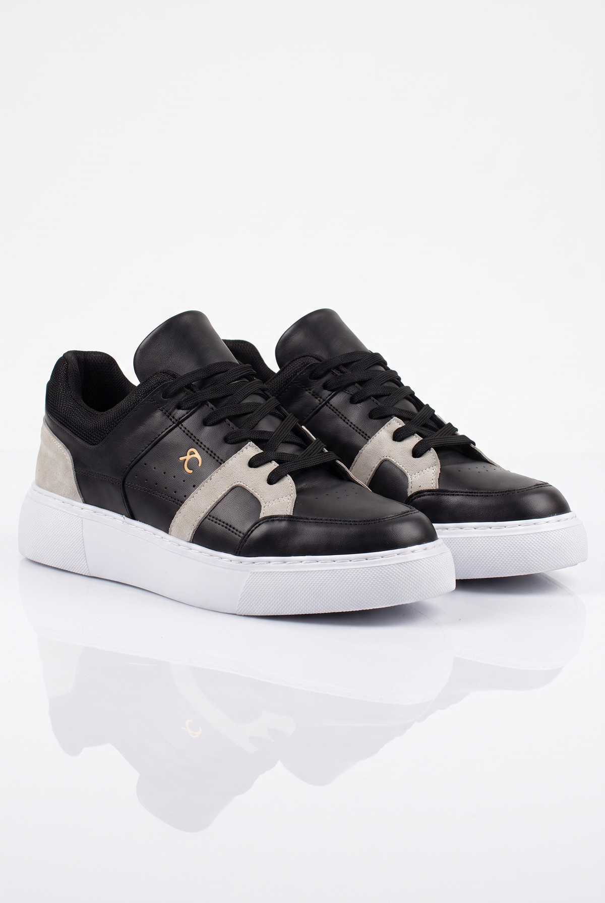 Riccon Njord Unisex Sneaker 00123500 Siyah Gri