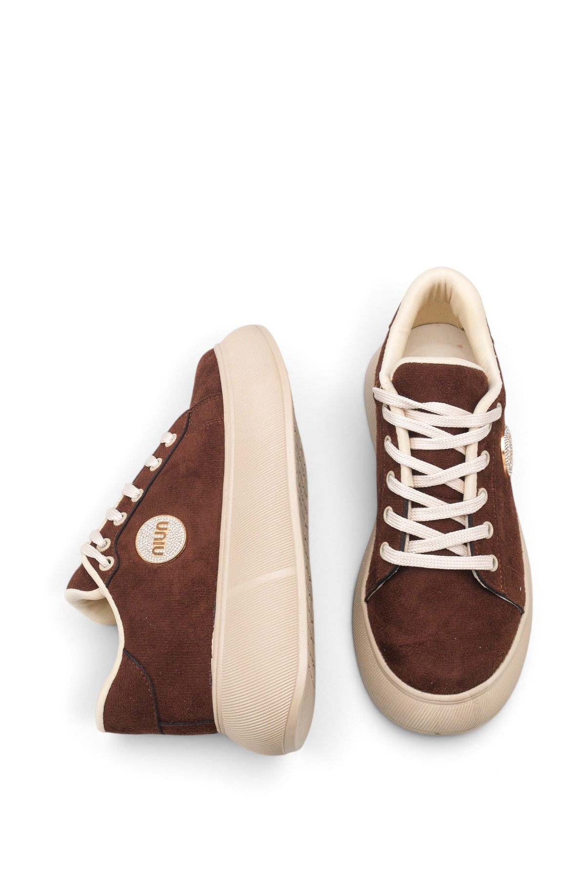 Riccon Astra Vera Kadın Sneaker 0012956 Kahverengi