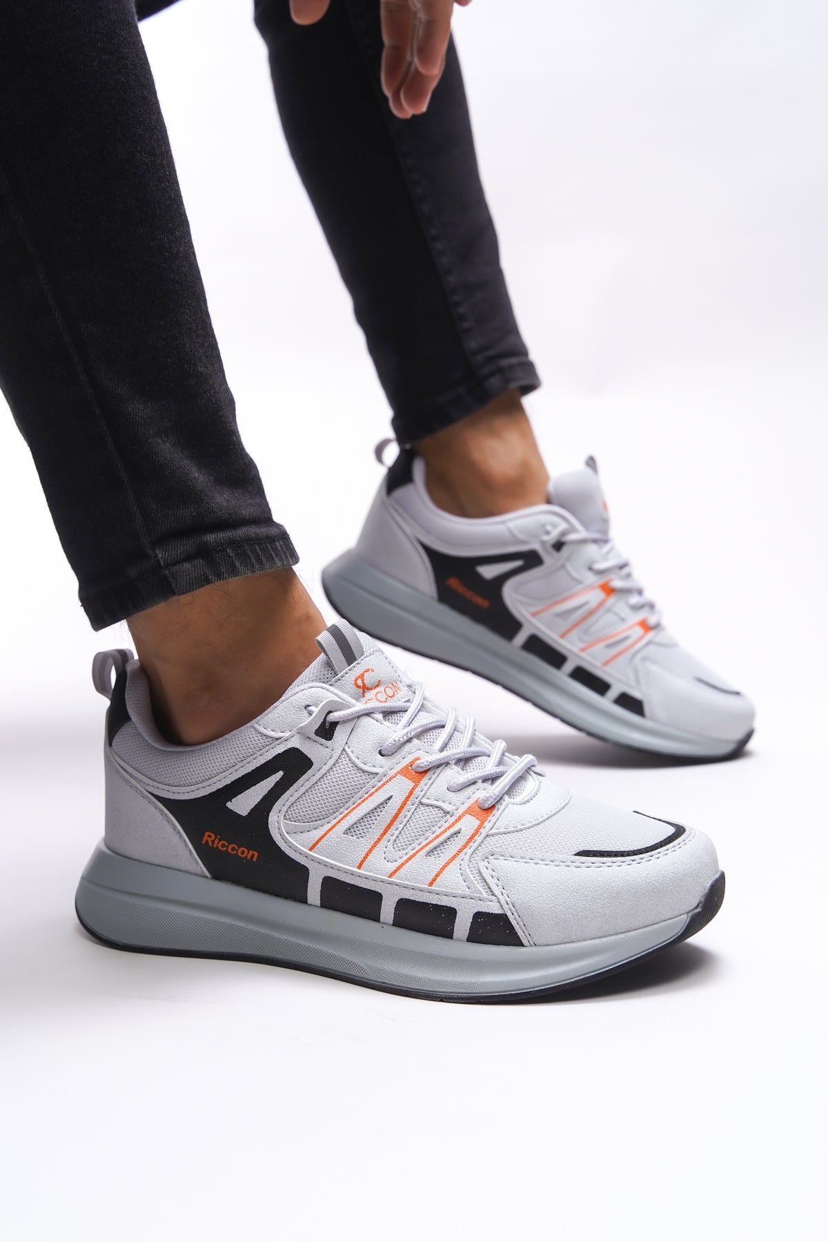 Riccon Clerduin Erkek Sneaker 001243 Buz - Riccon