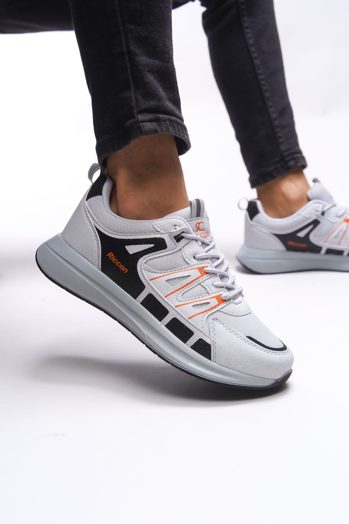 Riccon Clerduin Erkek Sneaker 001243 Buz - Riccon