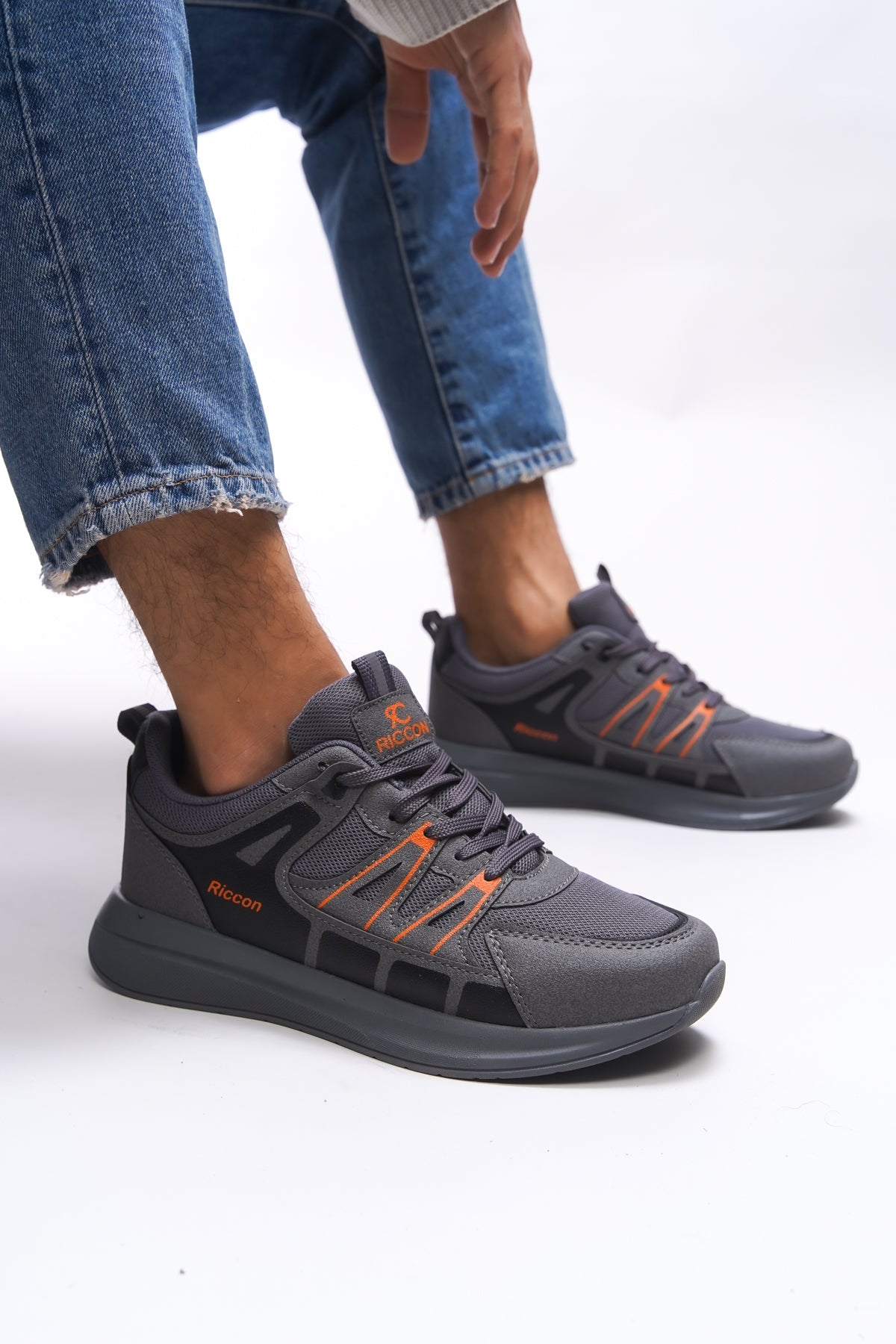 Riccon Clerduin Erkek Sneaker 001243 Füme - Riccon