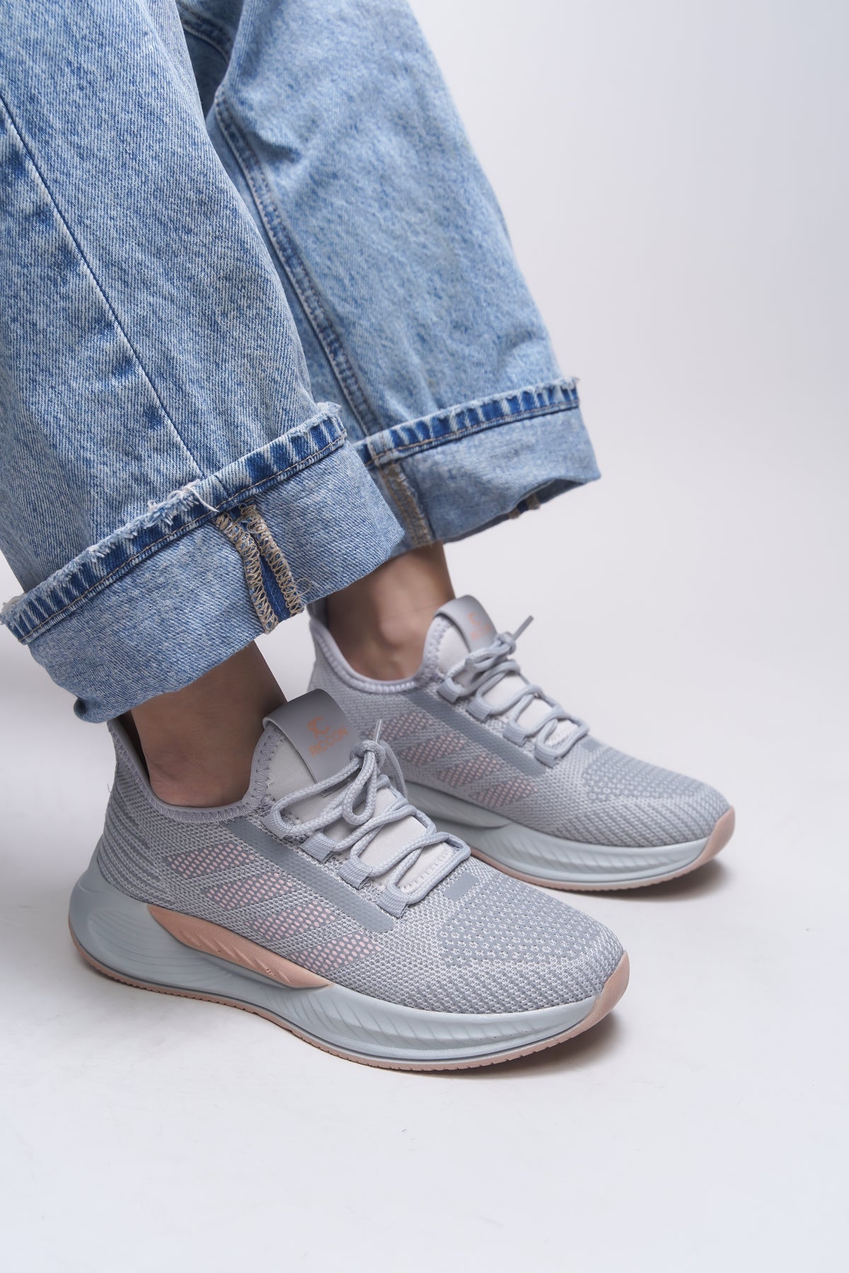 Riccon Drakruil Unisex Sneaker 0012141 Buz Pudra - Riccon