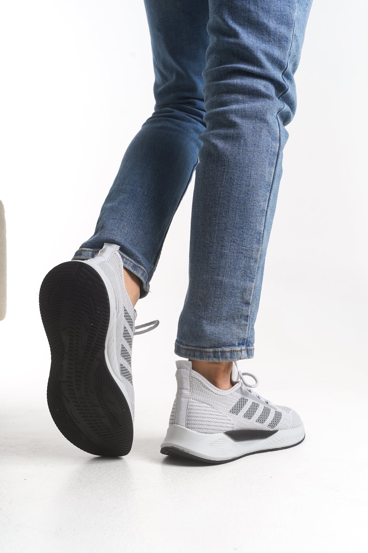 Riccon Drakruil Unisex Sneaker 0012141 Buz Siyah - Riccon