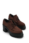 Riccon Enyfsera Kadın Loafer 0012507 Kahverengi Süet