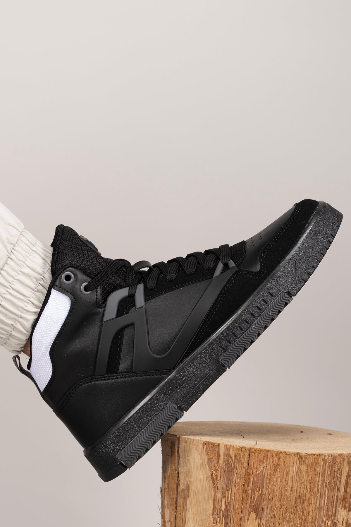 Riccon Erkek Comfort Sneaker Bot 001263 Siyah Füme - Riccon
