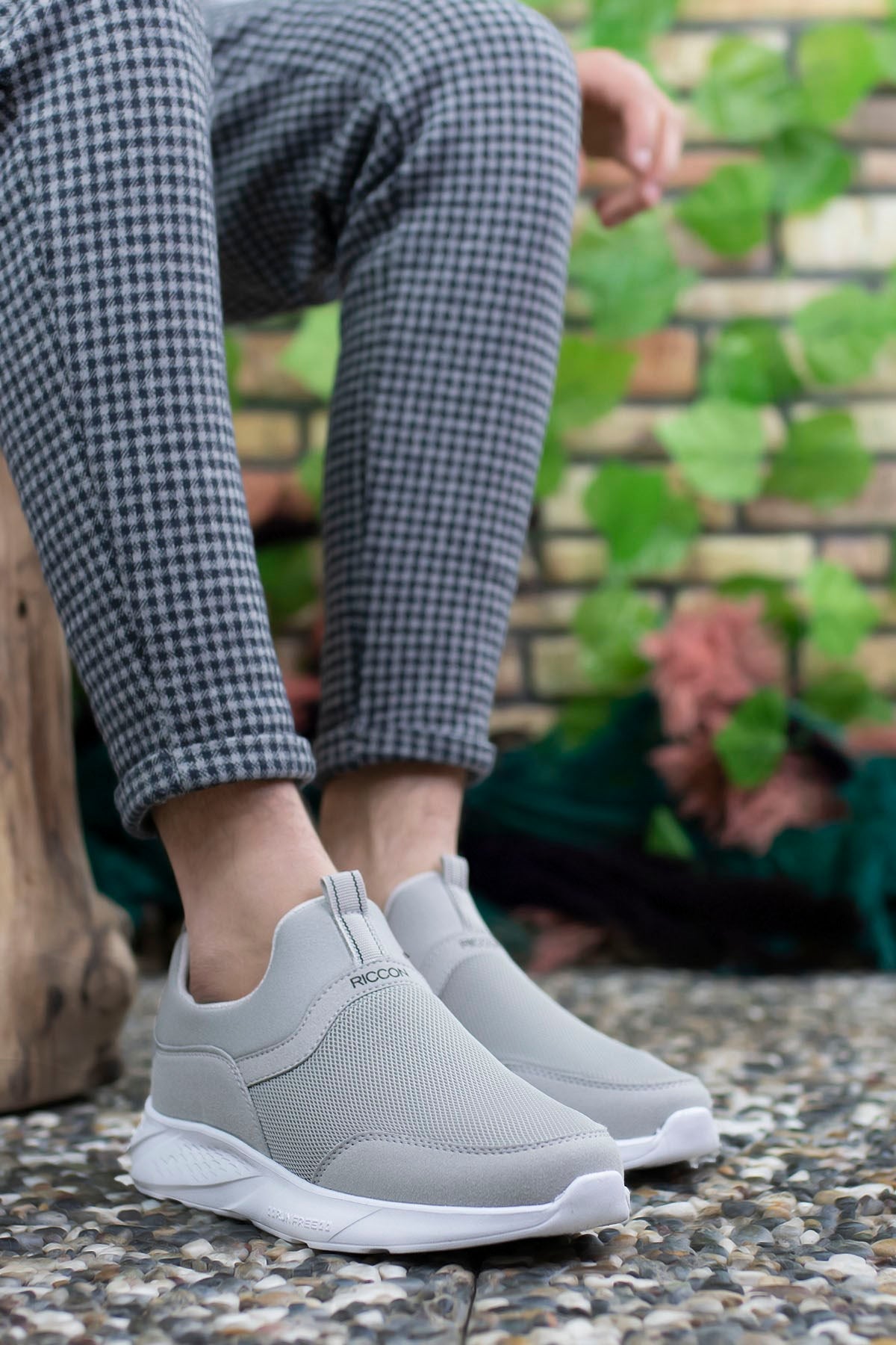 Riccon Erkek Sneaker 0012102 Buz - Riccon