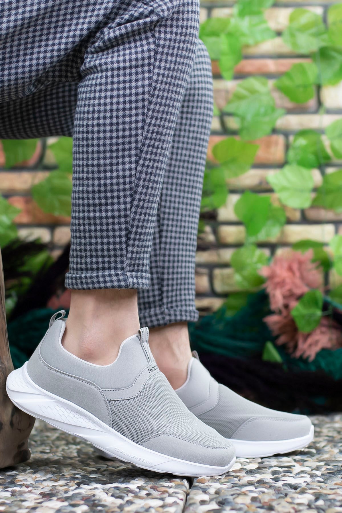 Riccon Erkek Sneaker 0012102 Buz - Riccon