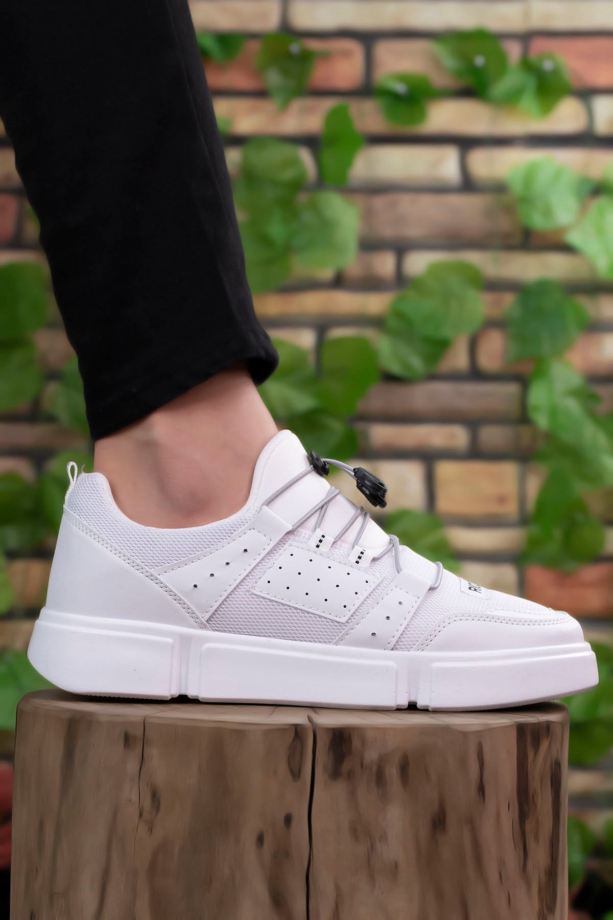 Riccon Erkek Sneaker 00122023 Beyaz Beyaz - Riccon