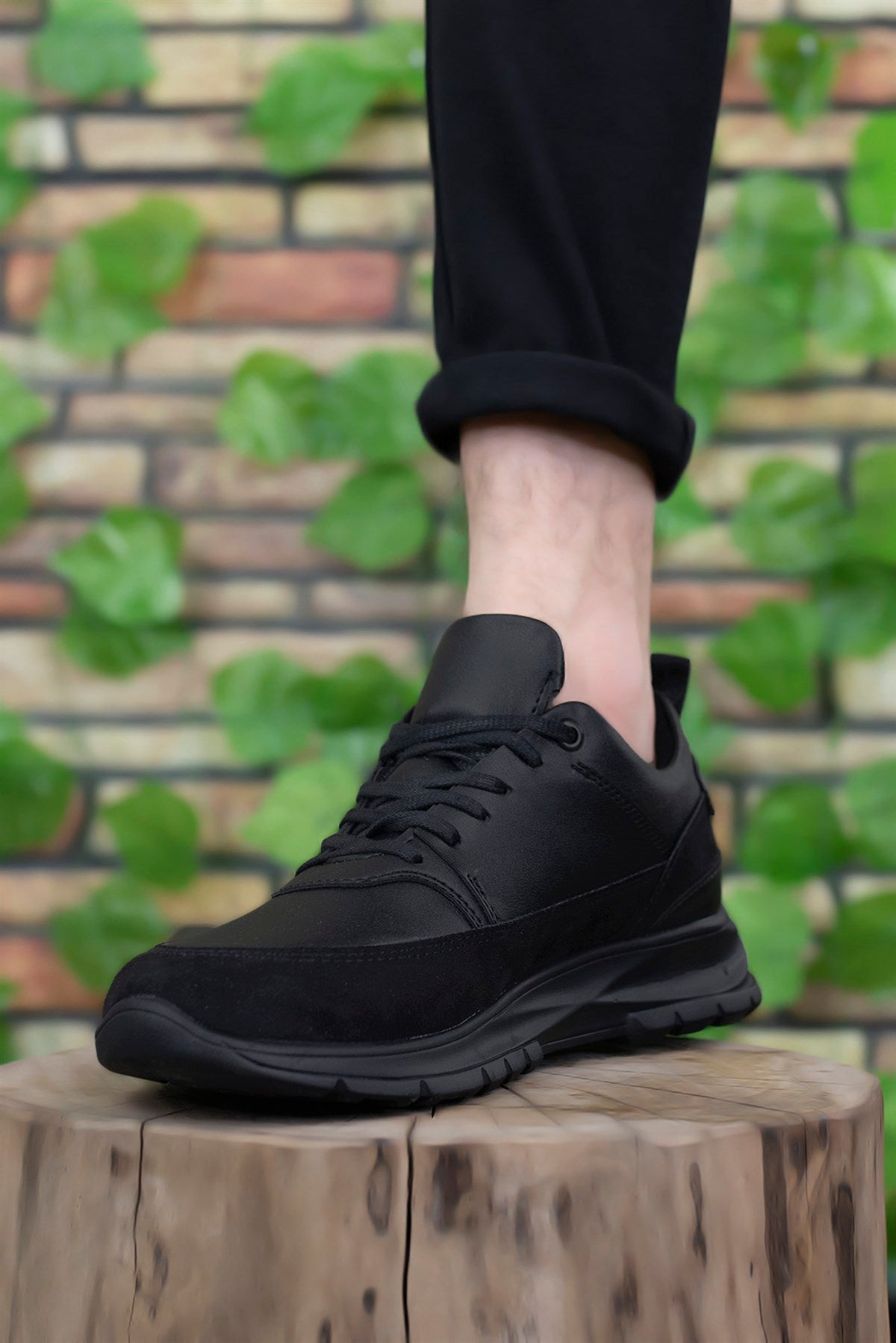 Riccon Erkek Sneaker 0012420 Siyah Siyah - Riccon