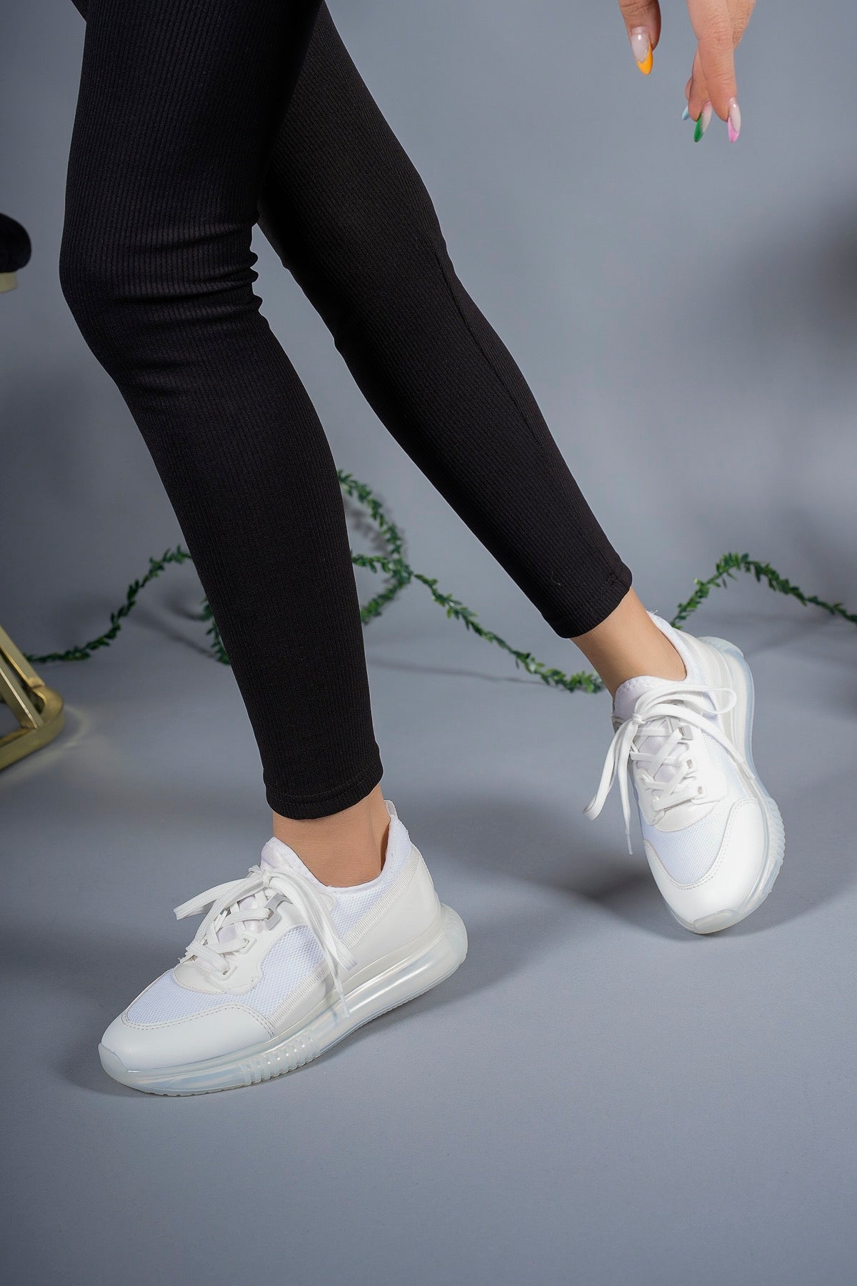 Riccon Kadın Sneaker 0012161 Beyaz - Riccon
