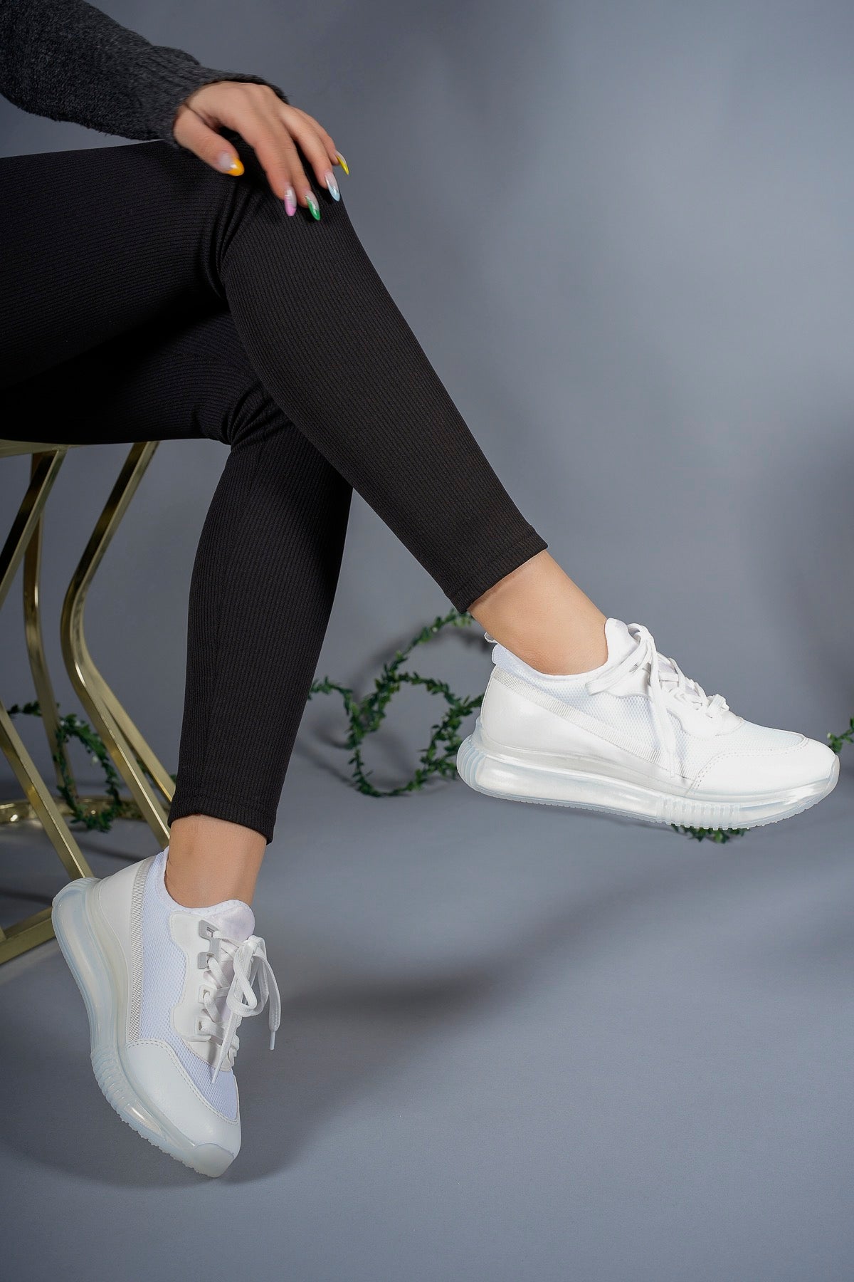 Riccon Kadın Sneaker 0012161 Beyaz - Riccon