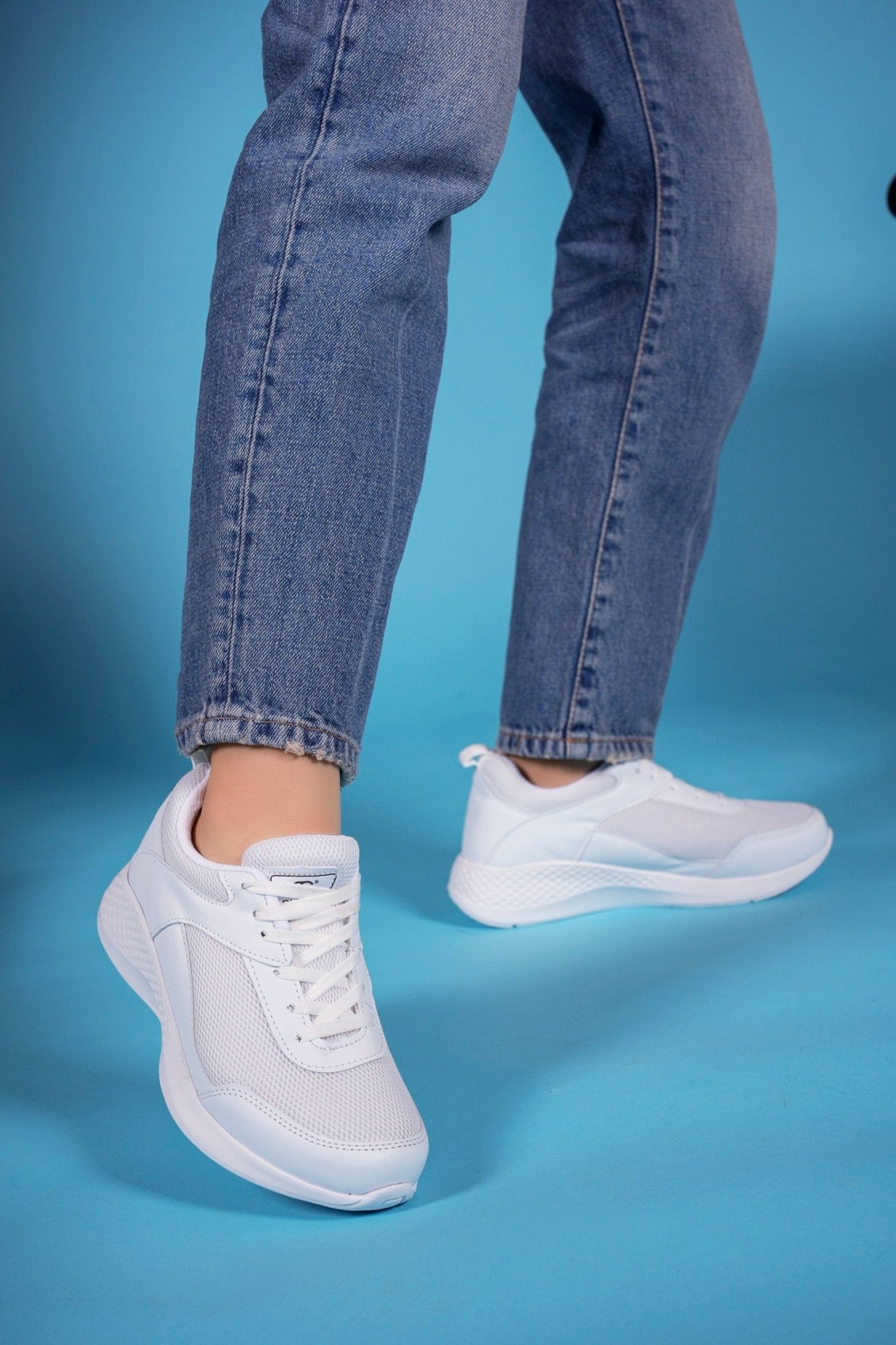 Riccon Kadın Sneaker 00121973 Beyaz Beyaz - Riccon