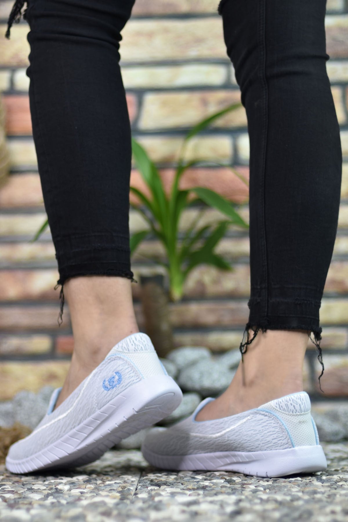 Riccon Kadın Sneaker 0012553 Beyaz - Riccon
