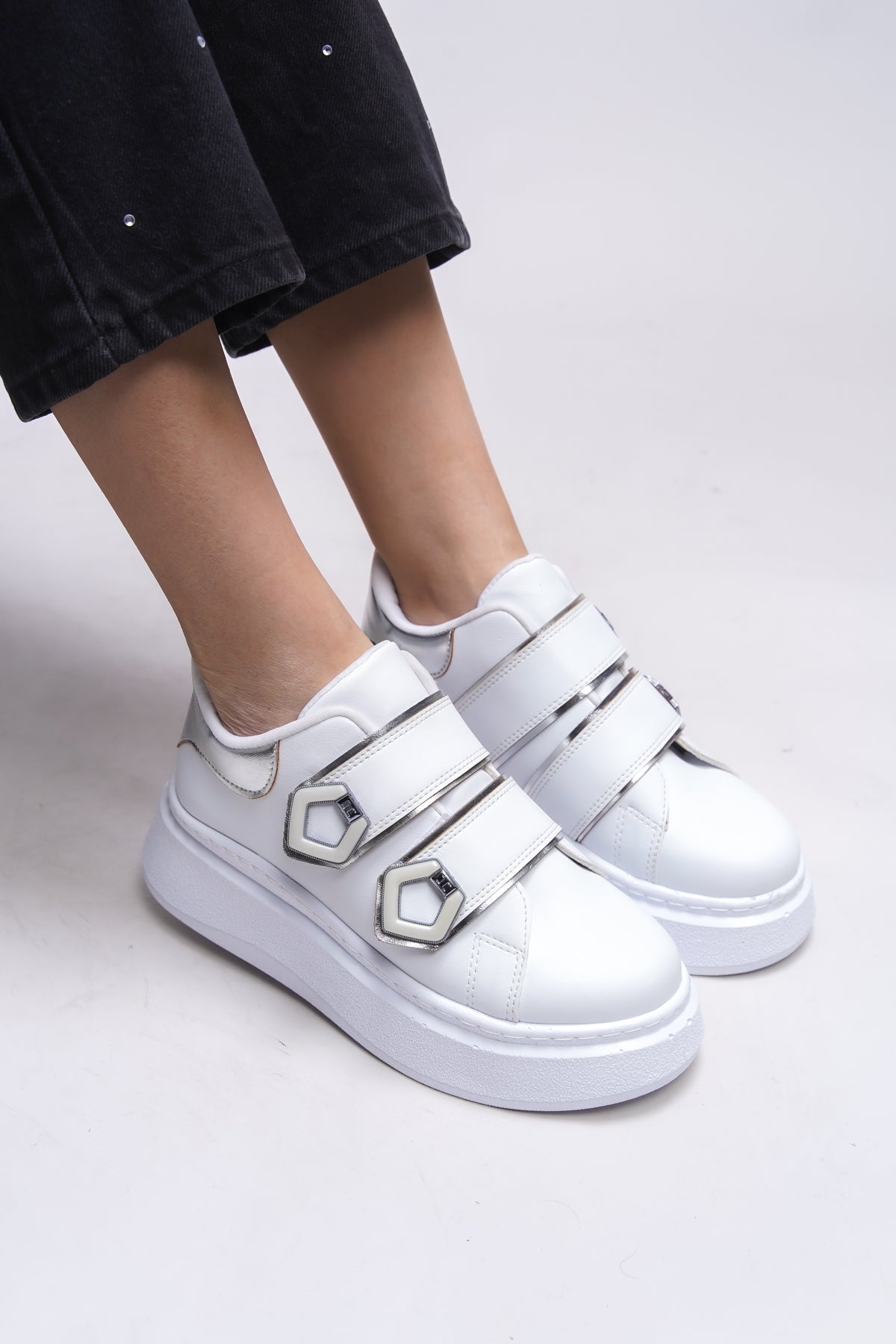 Riccon Kysrika Kadın Sneaker 0012251 Beyaz - Riccon