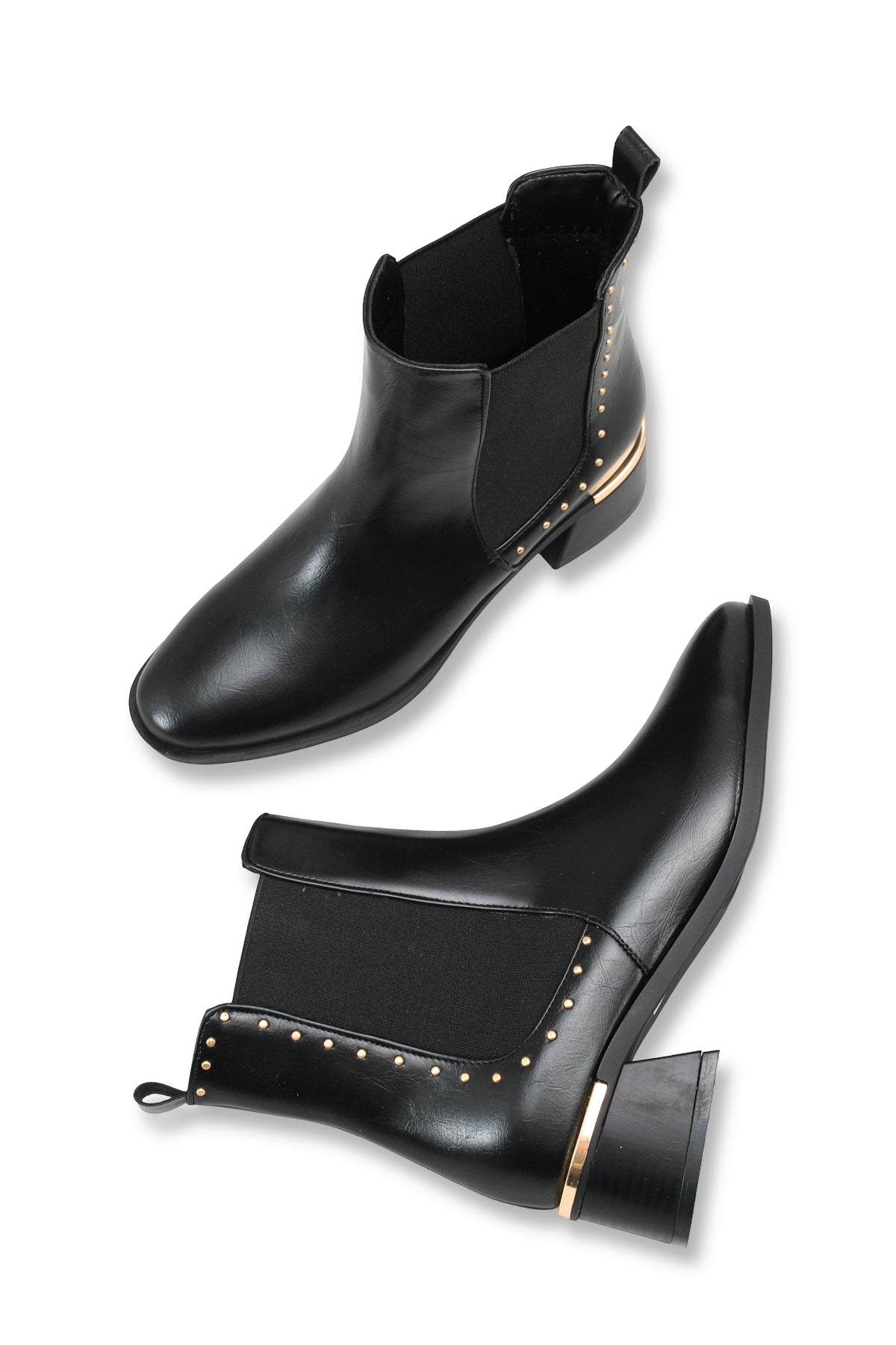 Riccon Larissa Alma Kadın Topuklu Bot 00129782 Siyah Cilt