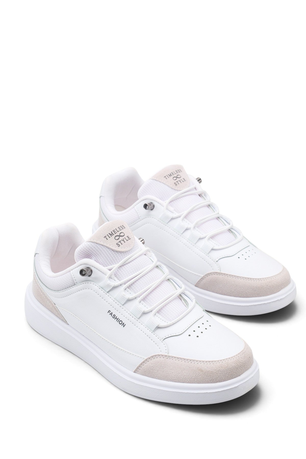 Riccon Larissa Sola Erkek Sneaker 0012055 Beyaz Beyaz
