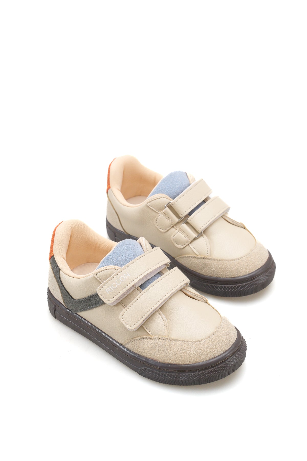 Riccon Leda Sola Çocuk Sneaker 0012051 Bej Mavi