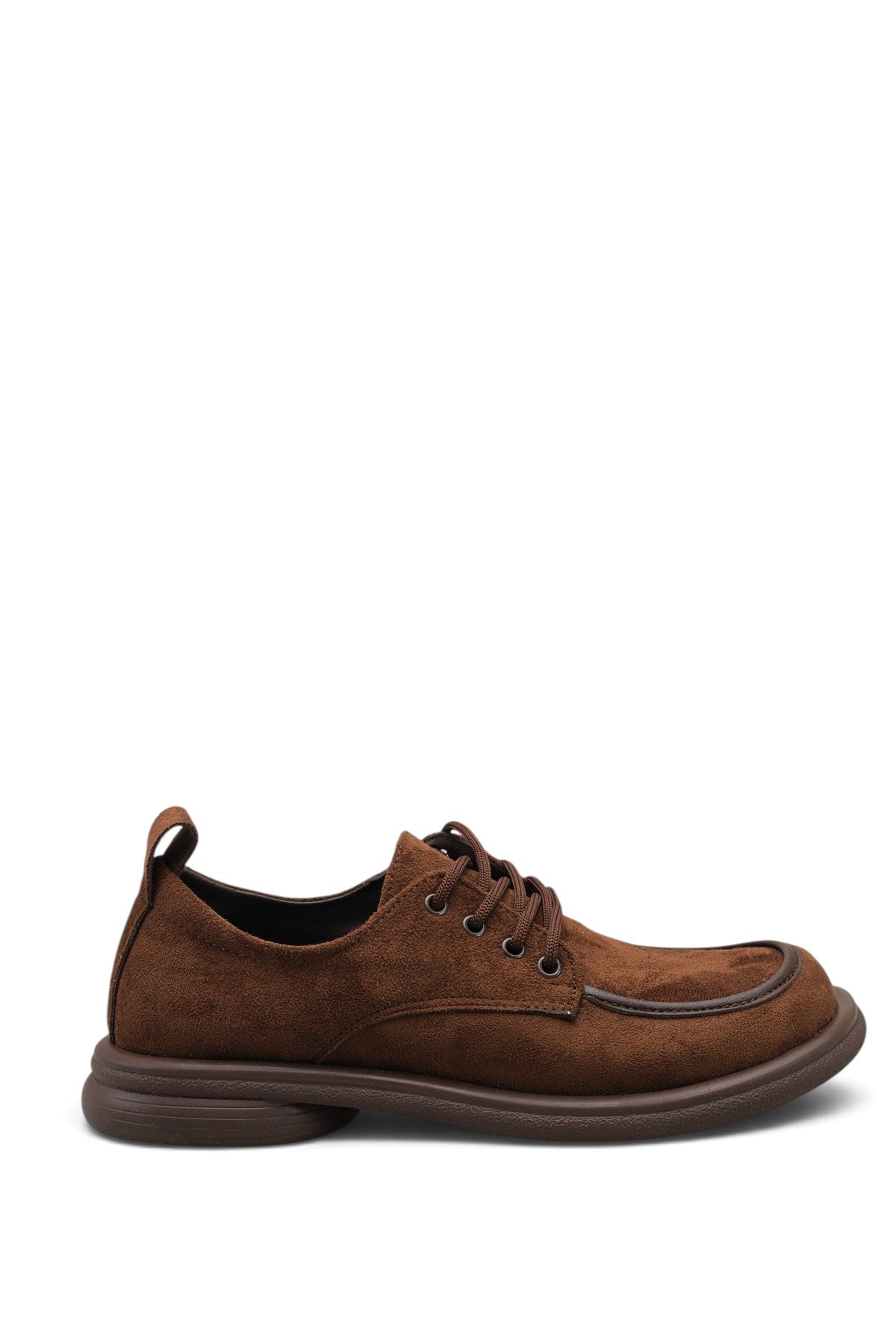 Riccon Luna Clara Kadın Loafer 00121610 Kahverengi Süet
