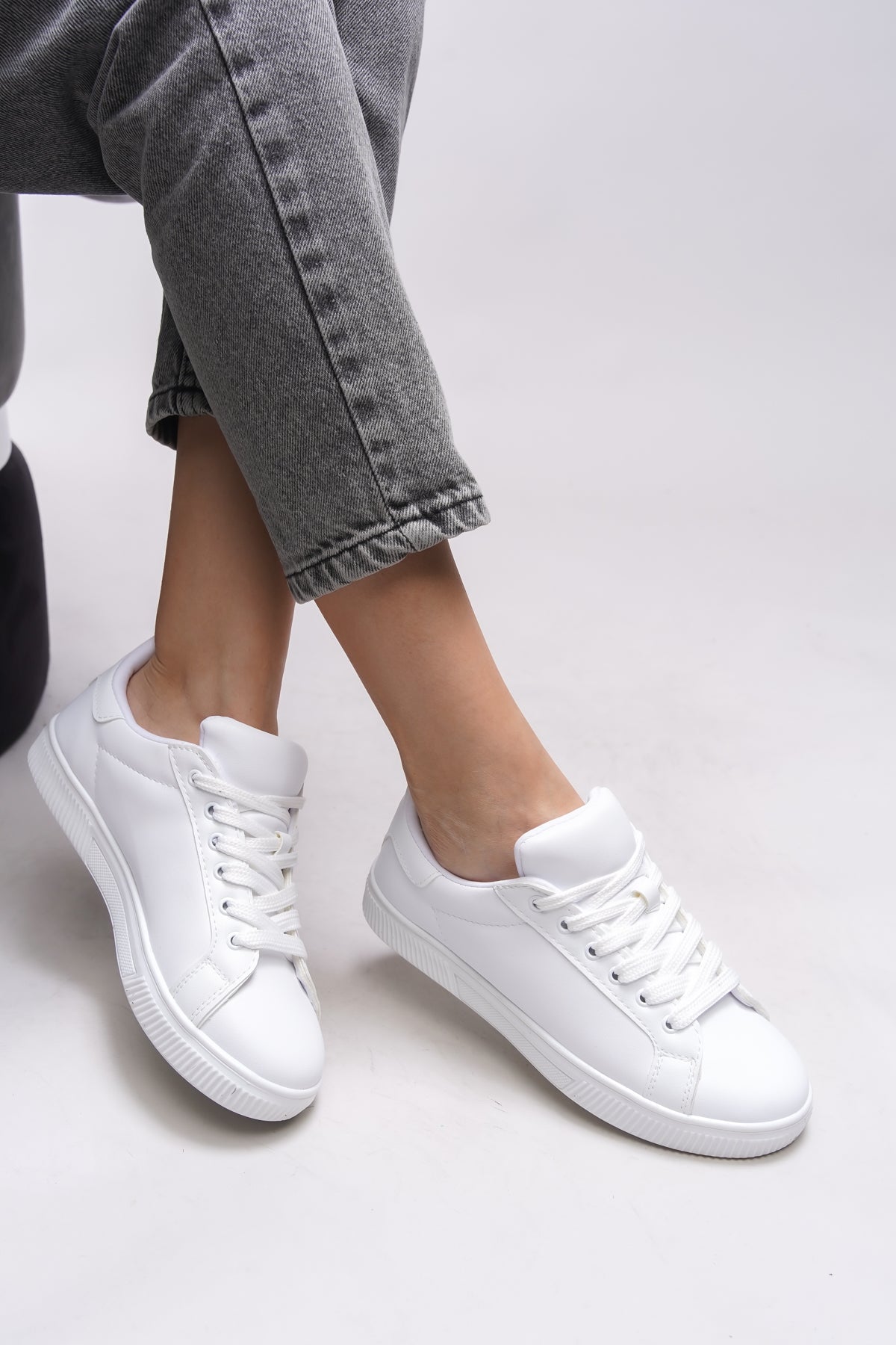 Riccon Meshronei Kadın Sneaker 0012601 Beyaz - Riccon