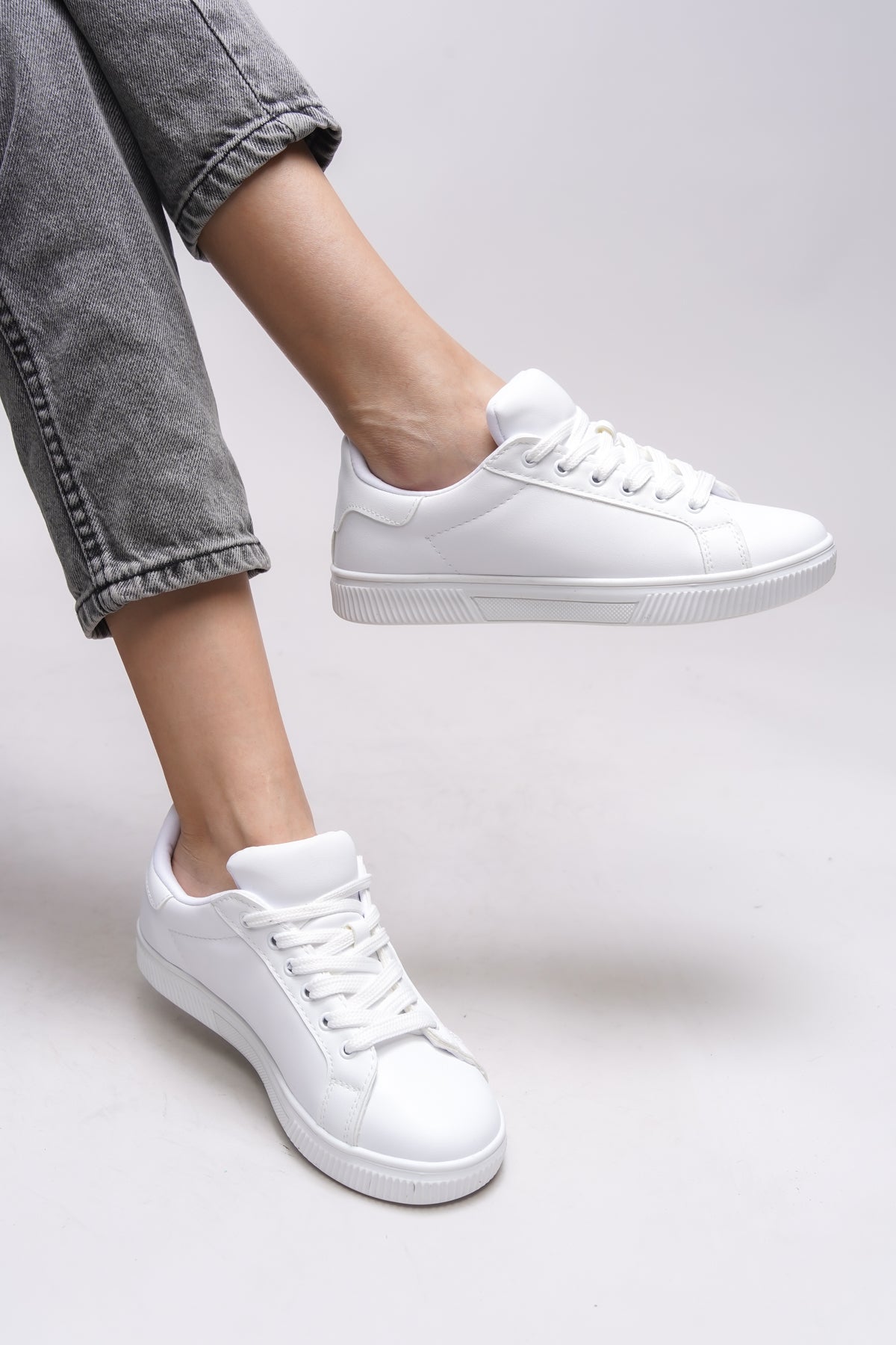 Riccon Meshronei Kadın Sneaker 0012601 Beyaz - Riccon