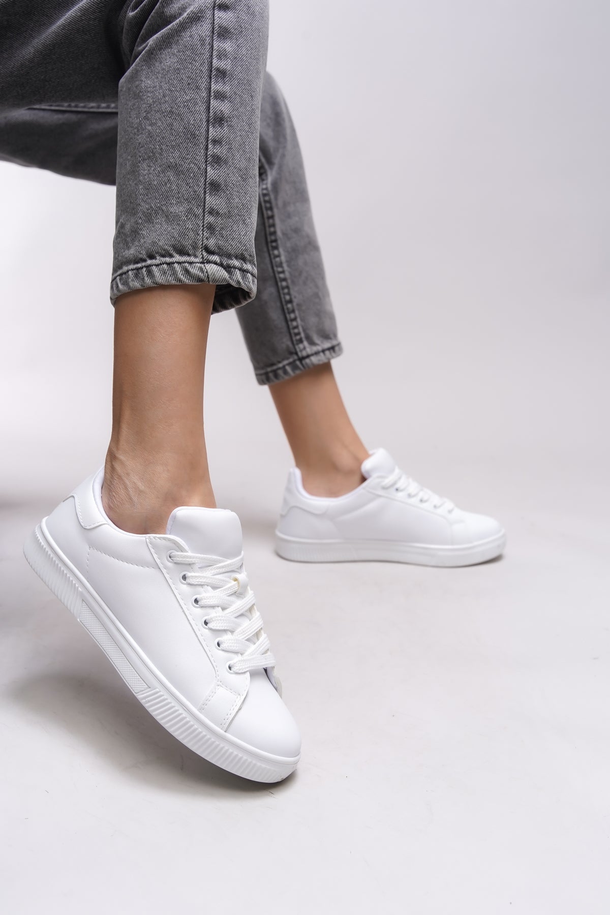 Riccon Meshronei Kadın Sneaker 0012601 Beyaz - Riccon