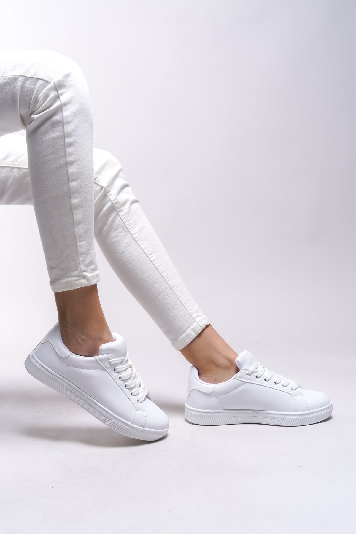 Riccon Meshronei Kadın Sneaker 0012601 Beyaz - Riccon
