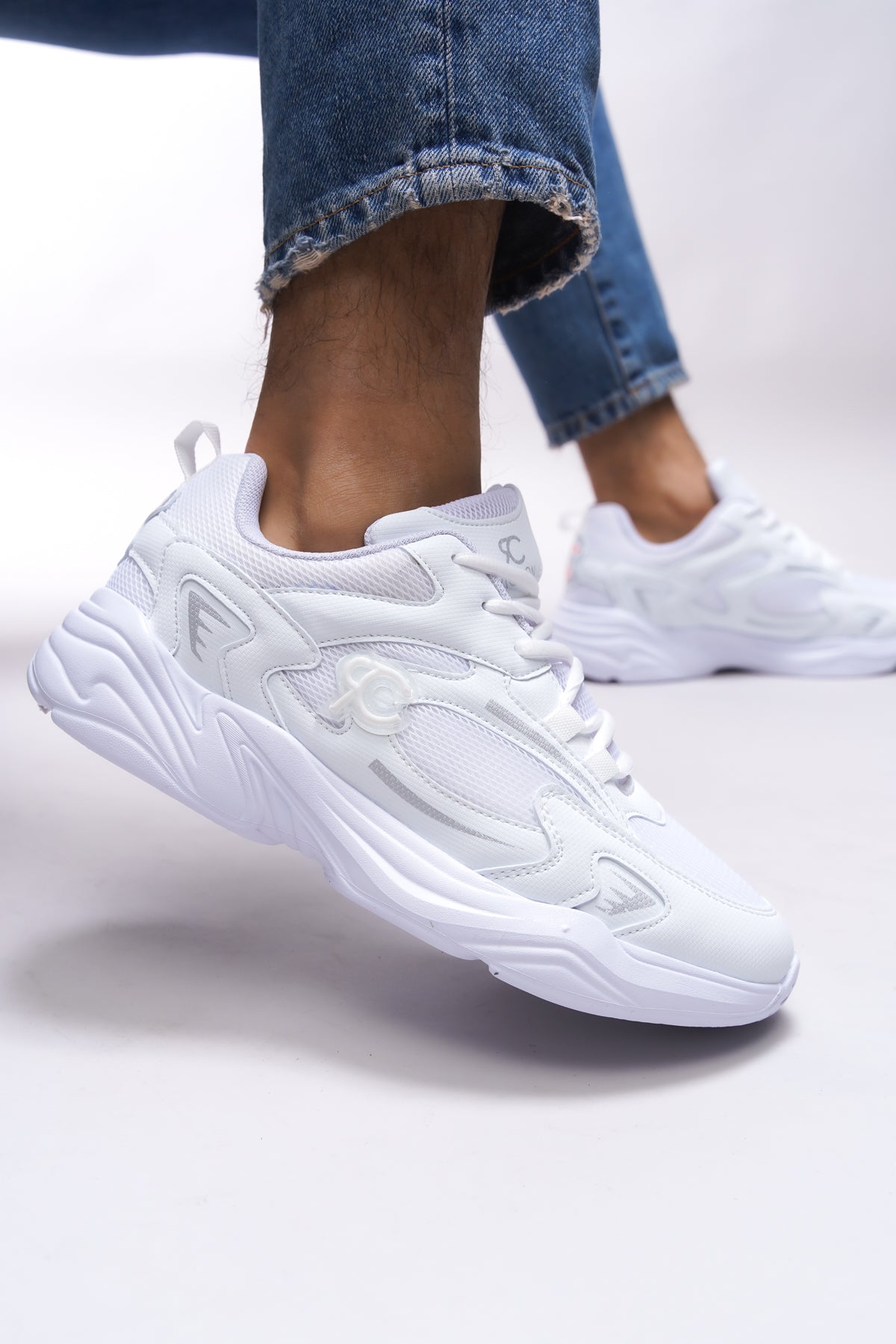 Riccon Niknaith Unisex Sneaker 0012725 Beyaz - Riccon