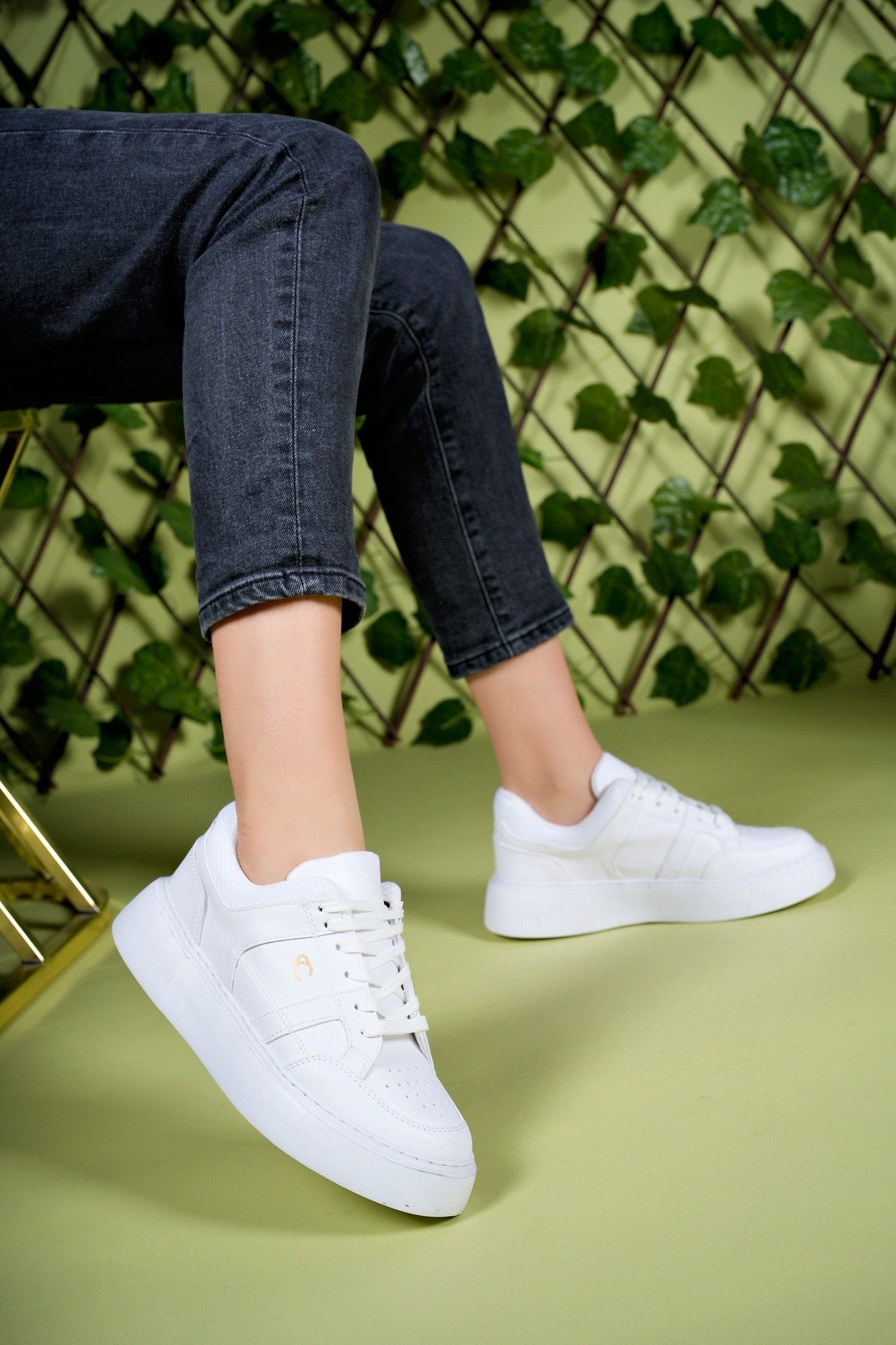 Riccon Njord Unisex Sneaker 00123500 Beyaz Beyaz - Riccon